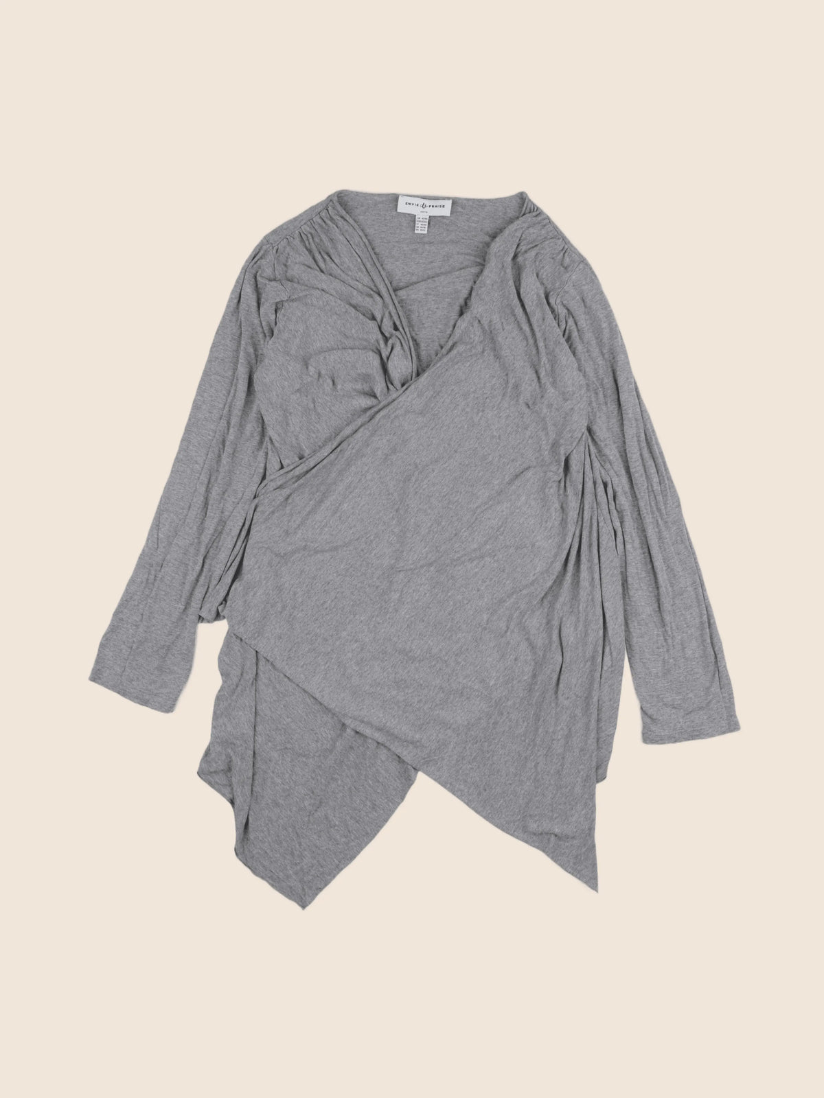 Envie de fraise - gilet grossesse gris - 42 à 44