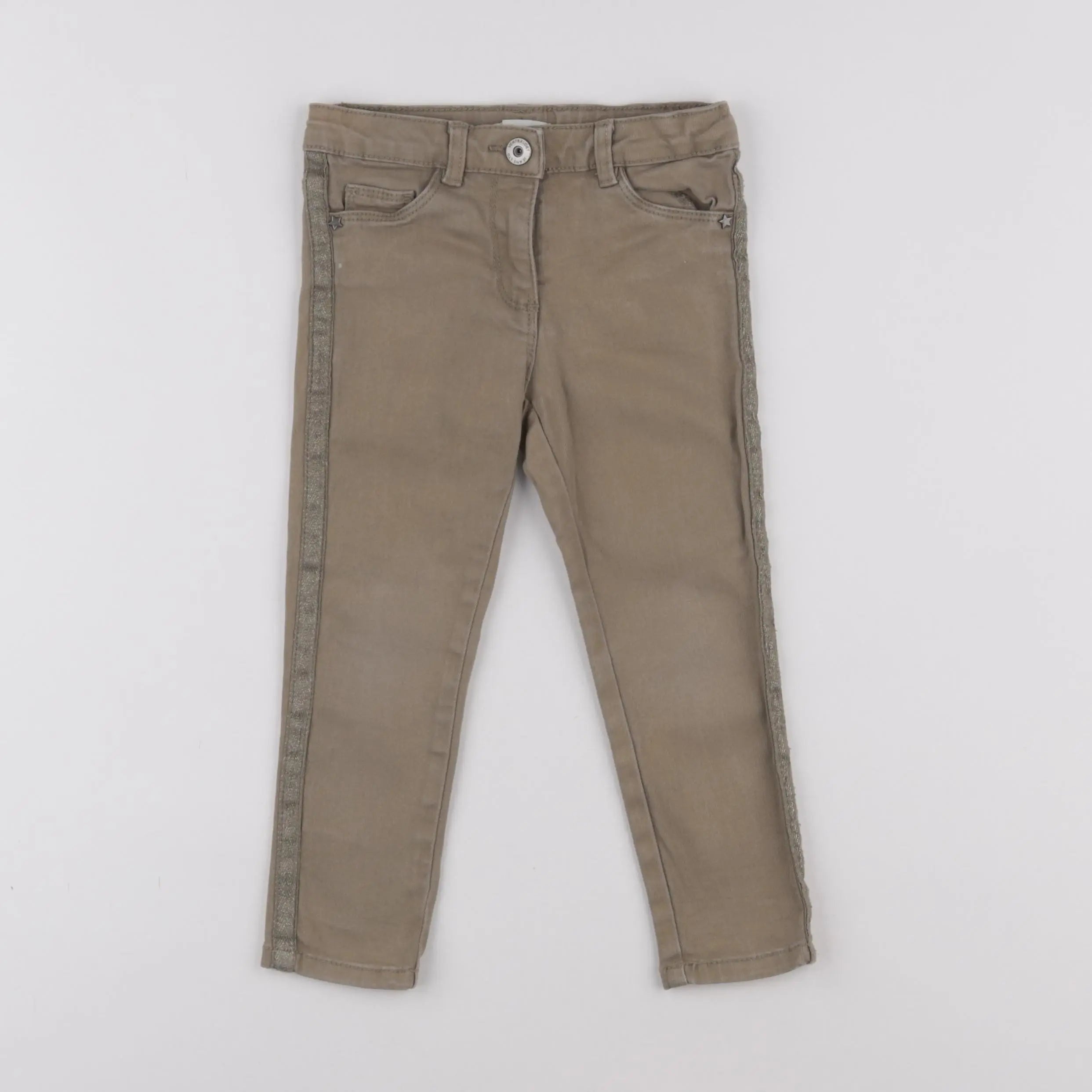 Vertbaudet - jean vert - 3 ans