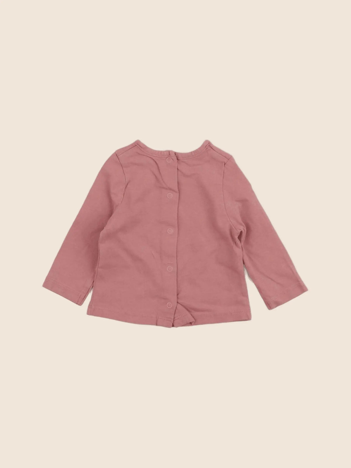 Vertbaudet - tee-shirt rose - 3 mois