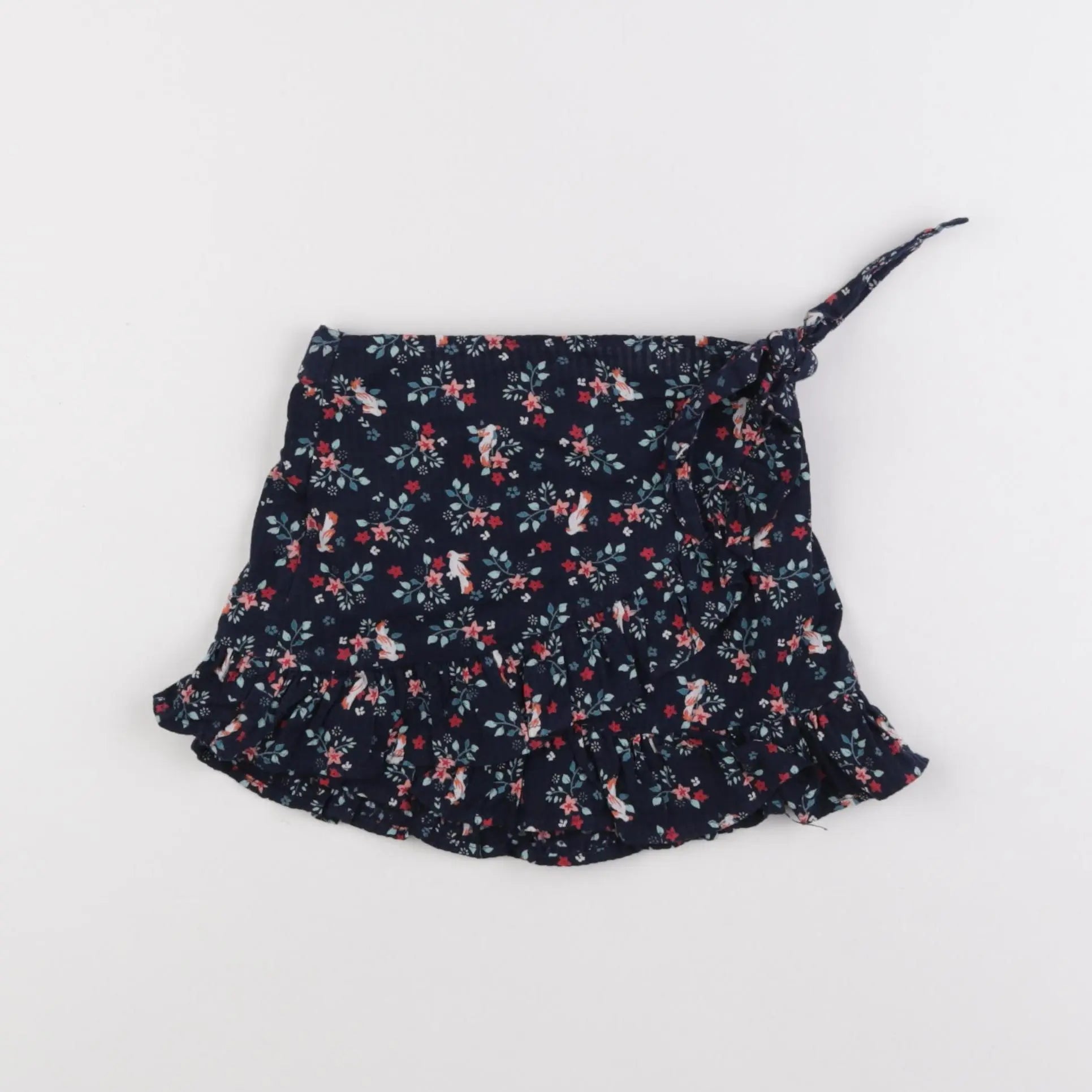 Vertbaudet - jupe bleu - 2 ans