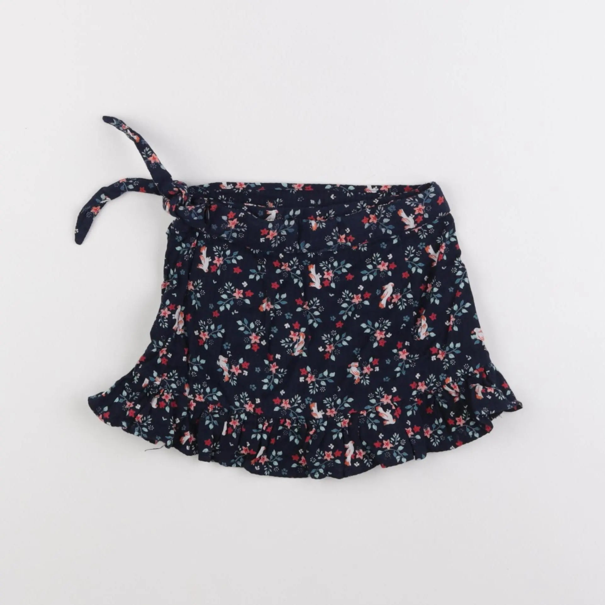 Vertbaudet - jupe bleu - 2 ans