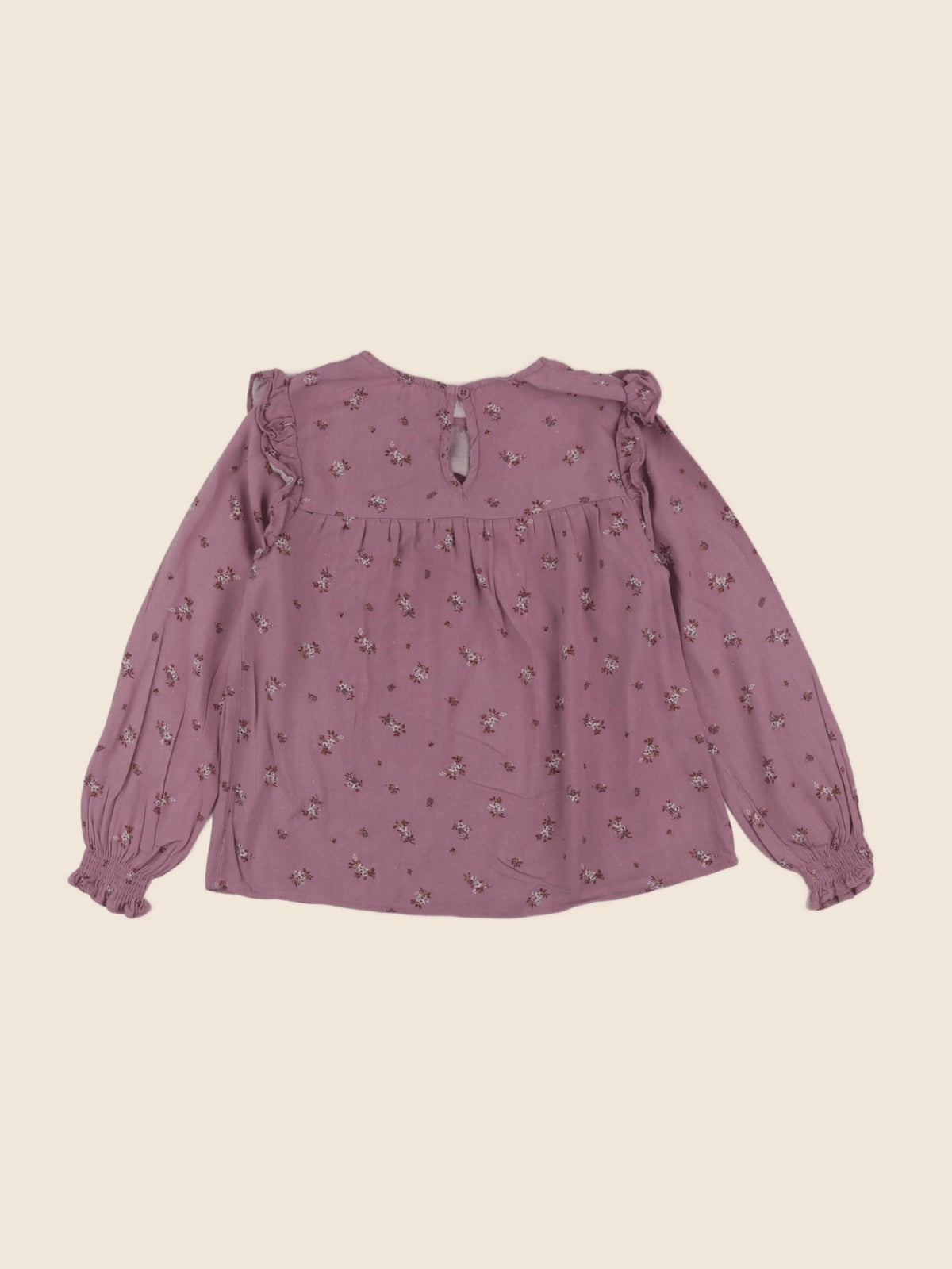 Vertbaudet - blouse violet - 9 ans