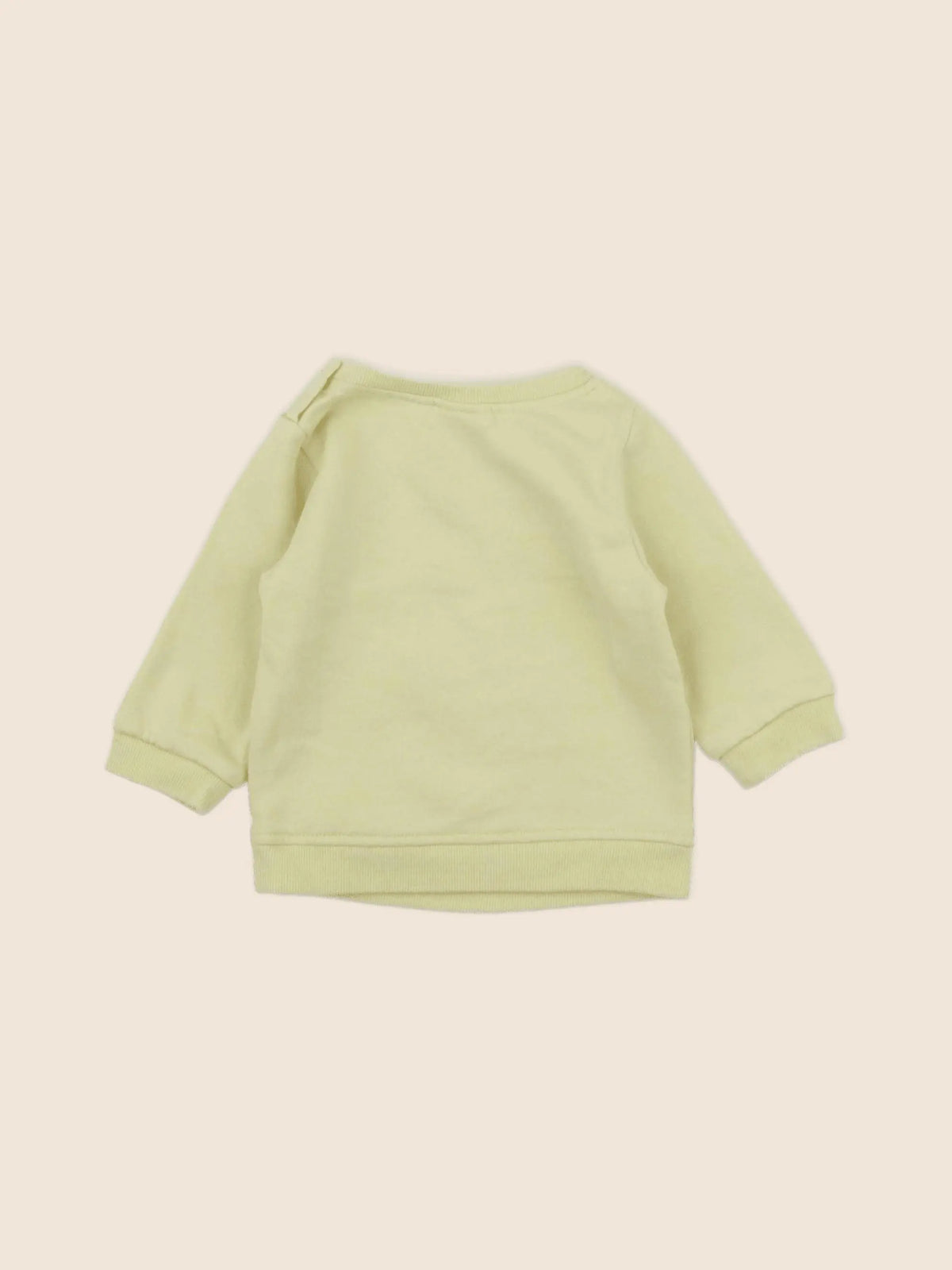 Tape à l'oeil - sweat jaune - 3 mois