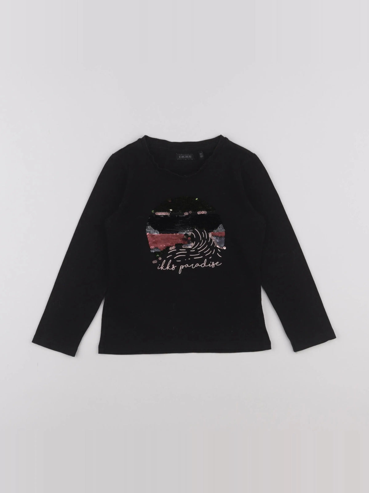 IKKS - tee-shirt noir - 4 ans