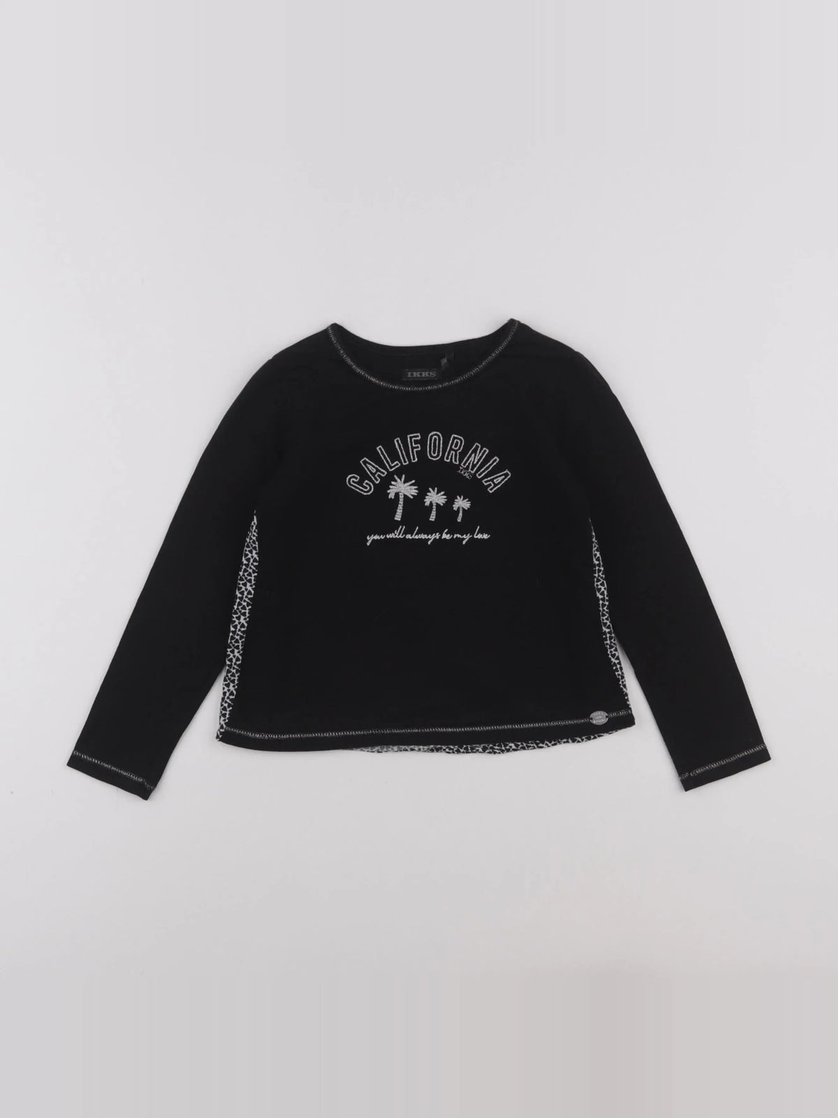 IKKS - tee-shirt noir - 4 ans