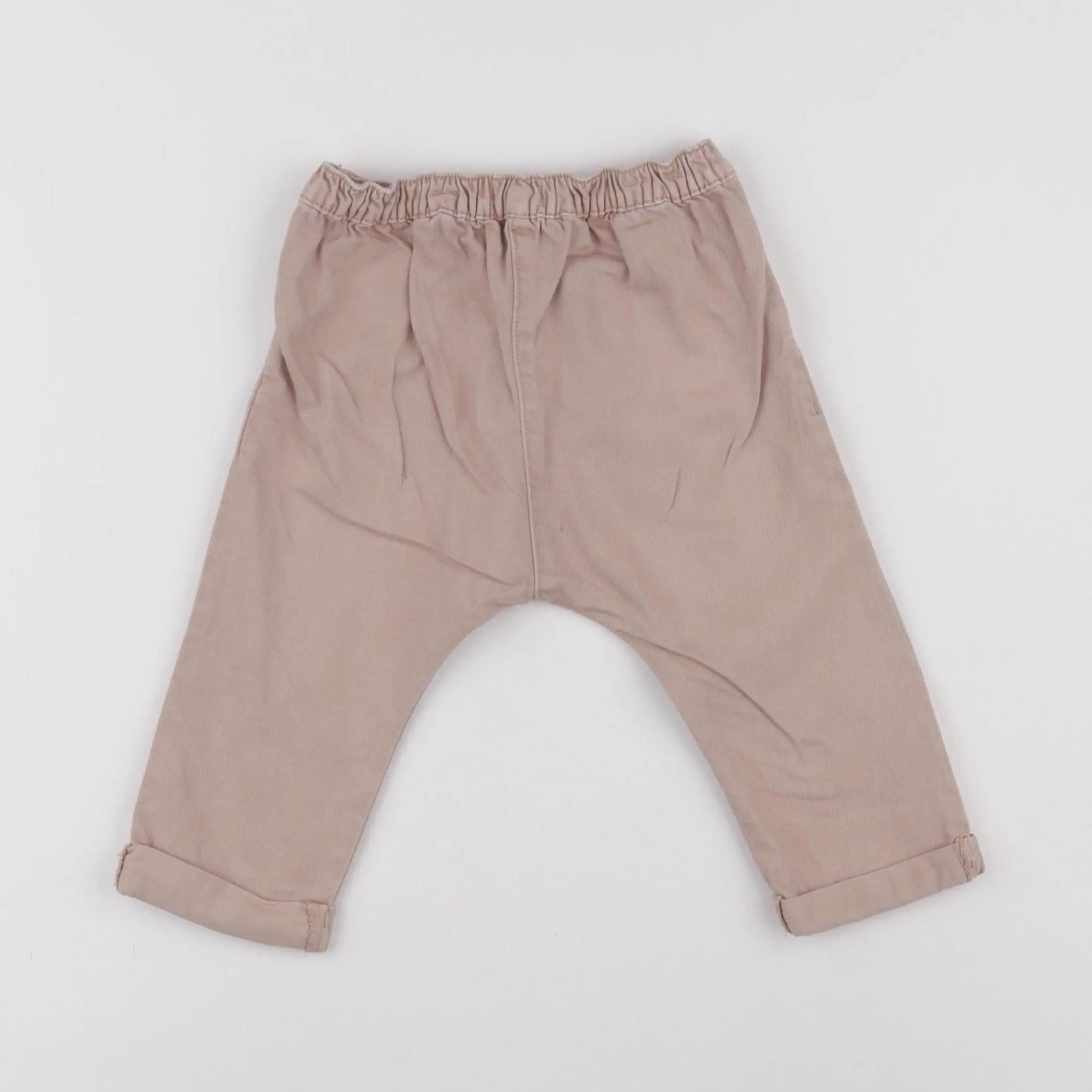 Vertbaudet - jean beige - 18 mois