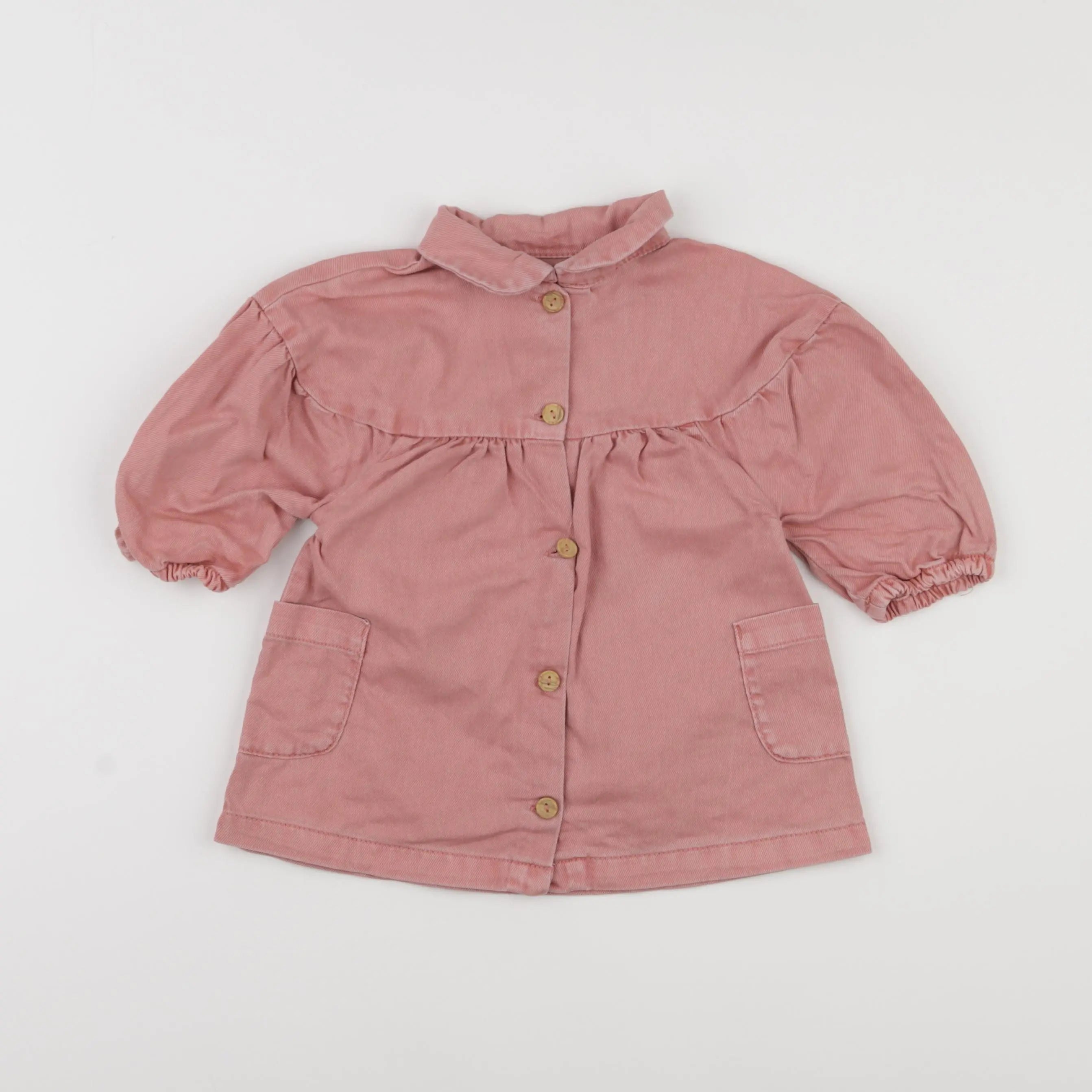 Vertbaudet - robe rose - 12 mois