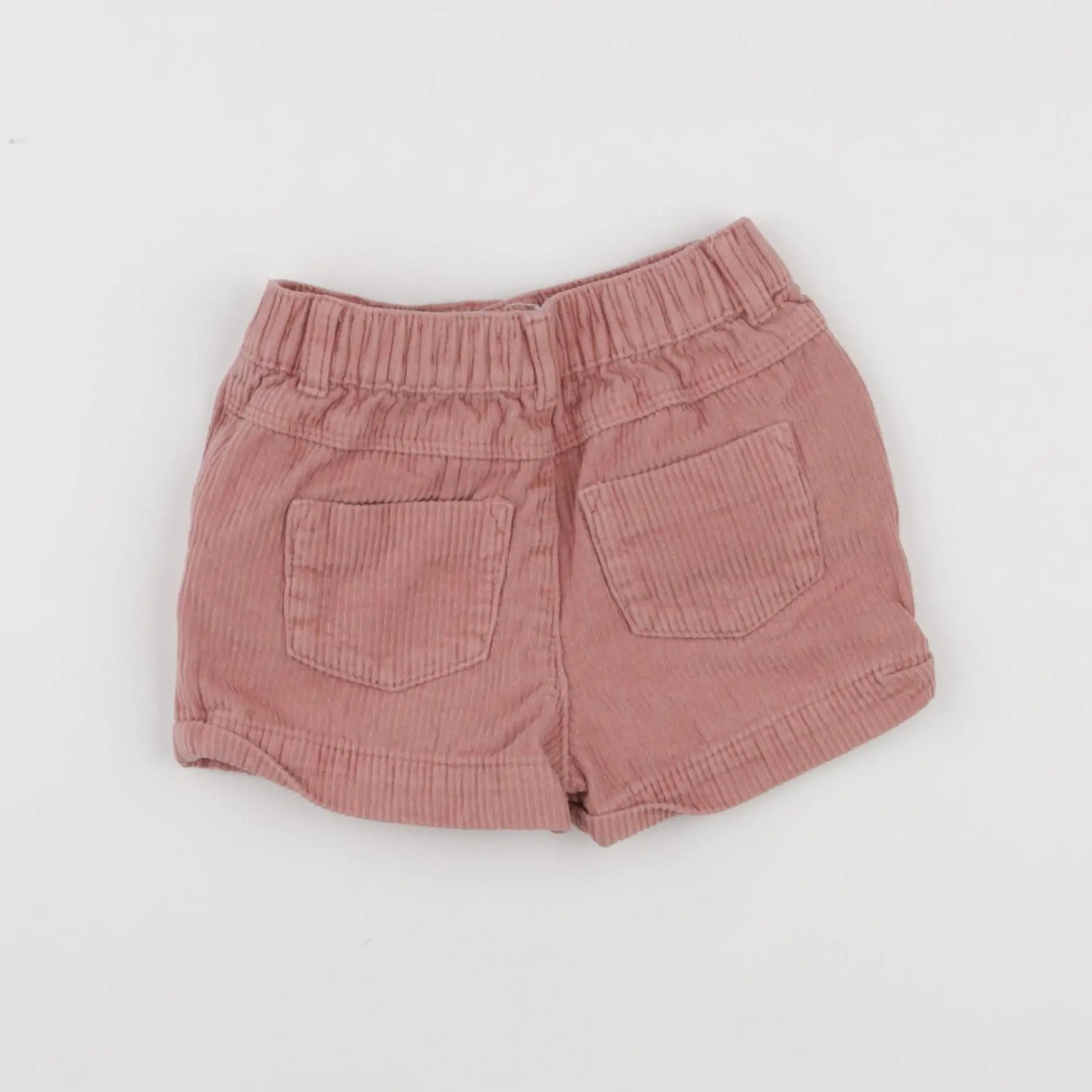 Vertbaudet - short rose - 12 mois