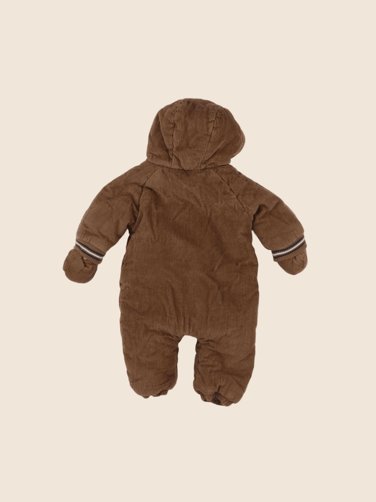 Vertbaudet - combi-pilote marron - 6 mois