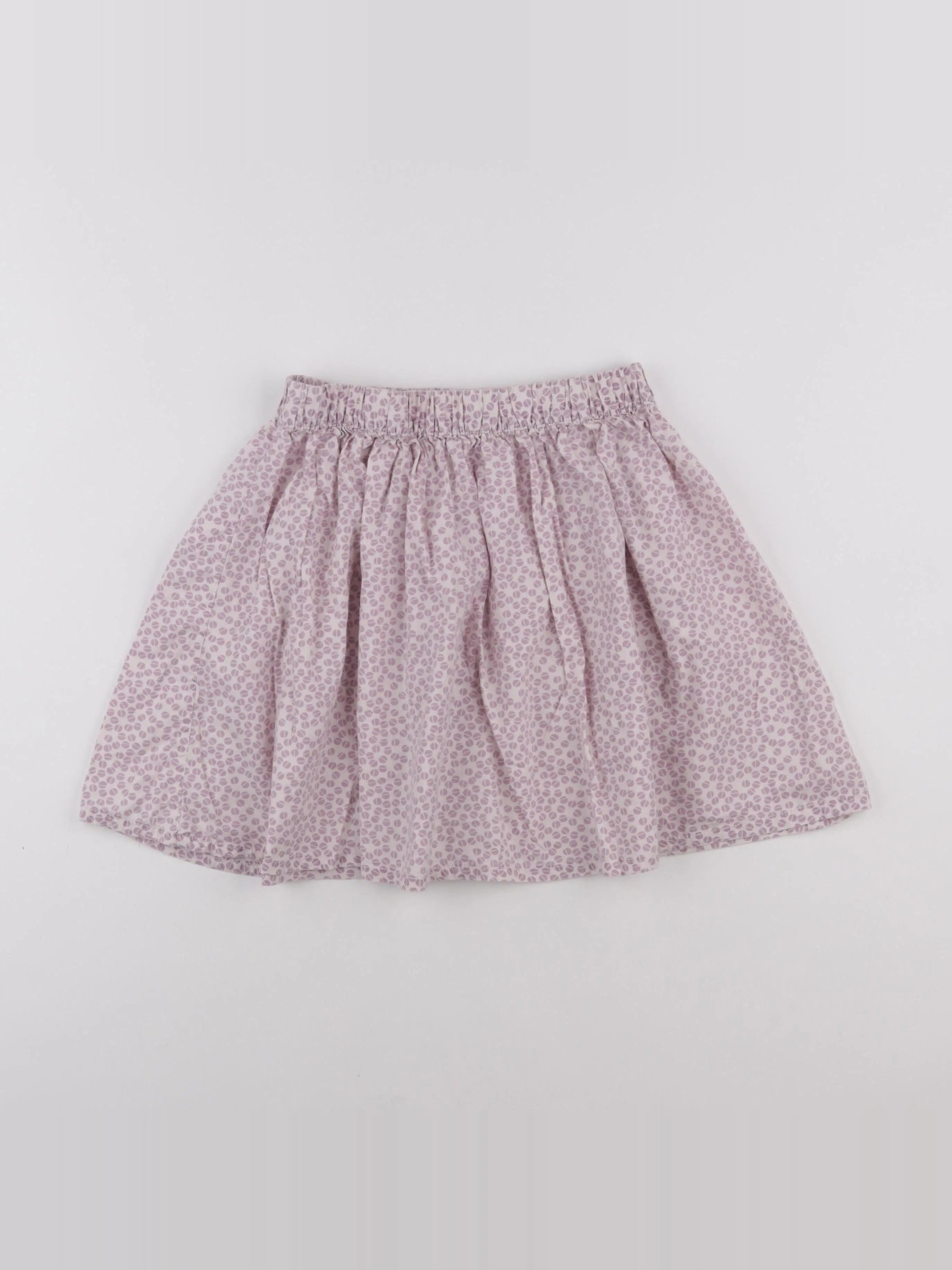 Vertbaudet - jupe blanc, violet - 10 ans