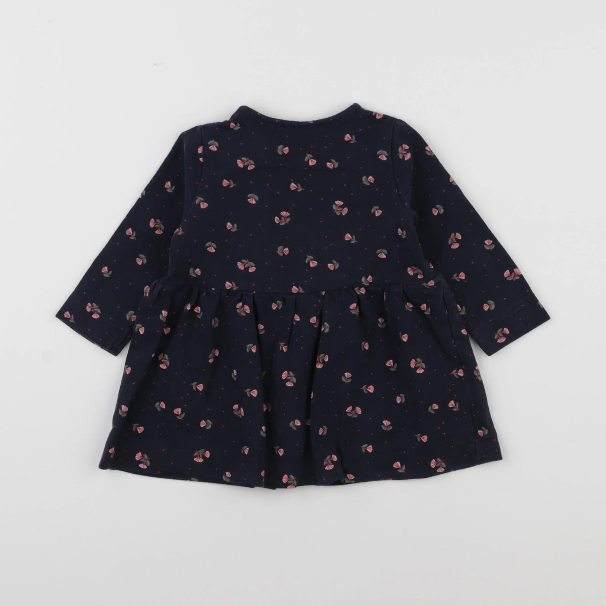 Vertbaudet - robe bleu - 9 mois