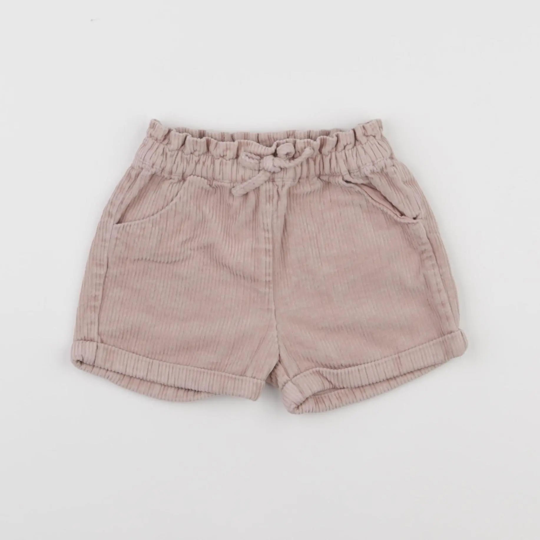 Vertbaudet - short beige - 18 mois