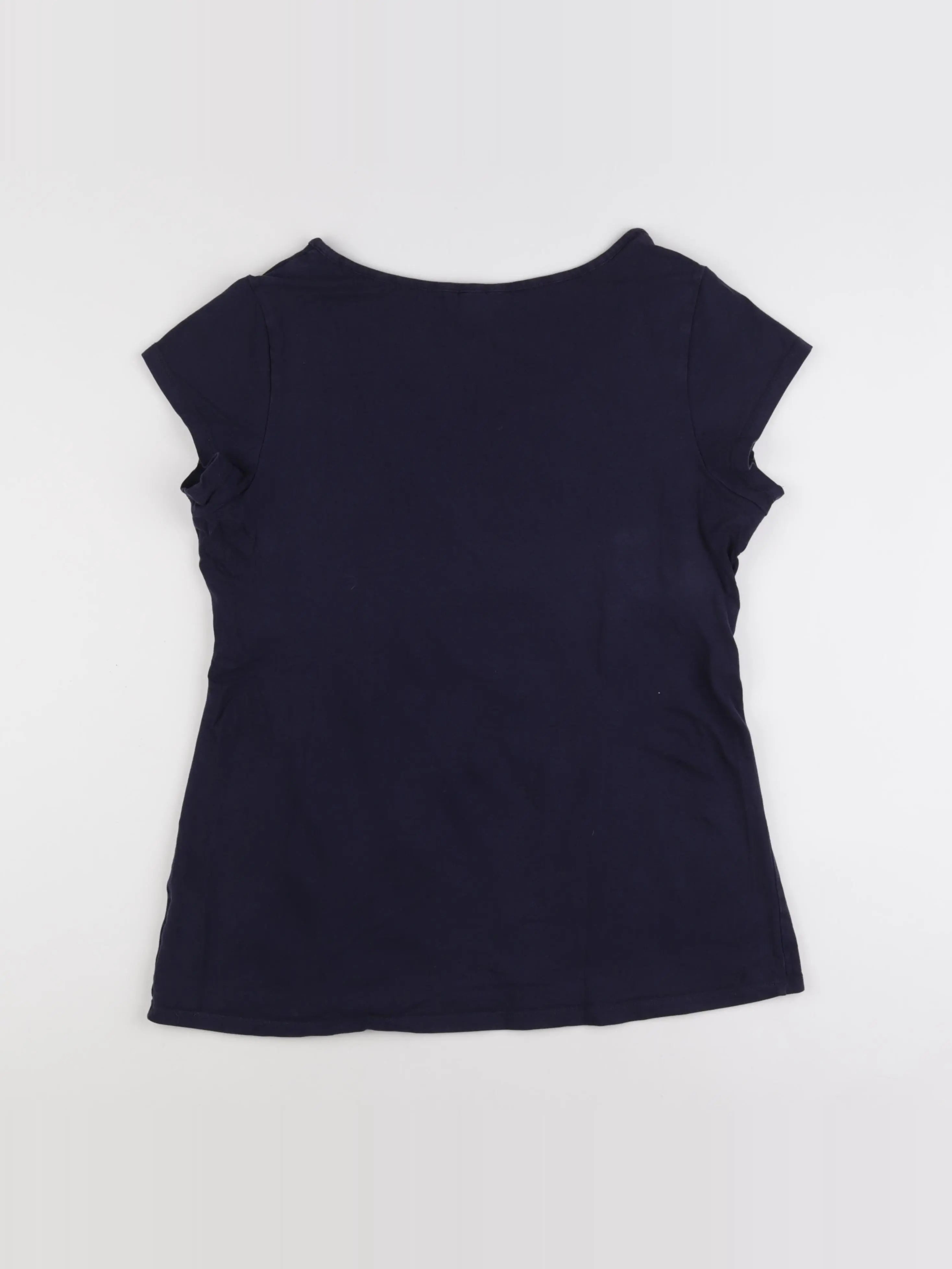 H&M - tee-shirt grossesse bleu - 40
