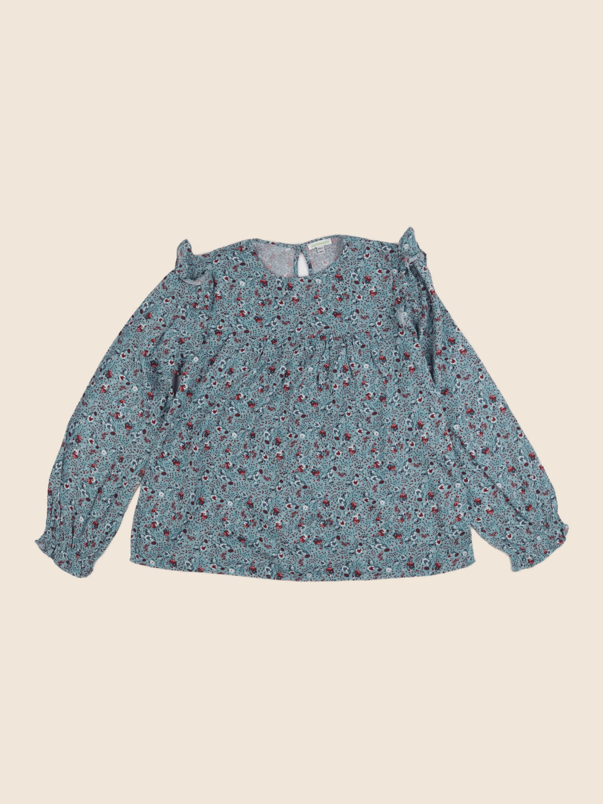 Vertbaudet - blouse vert - 14 ans