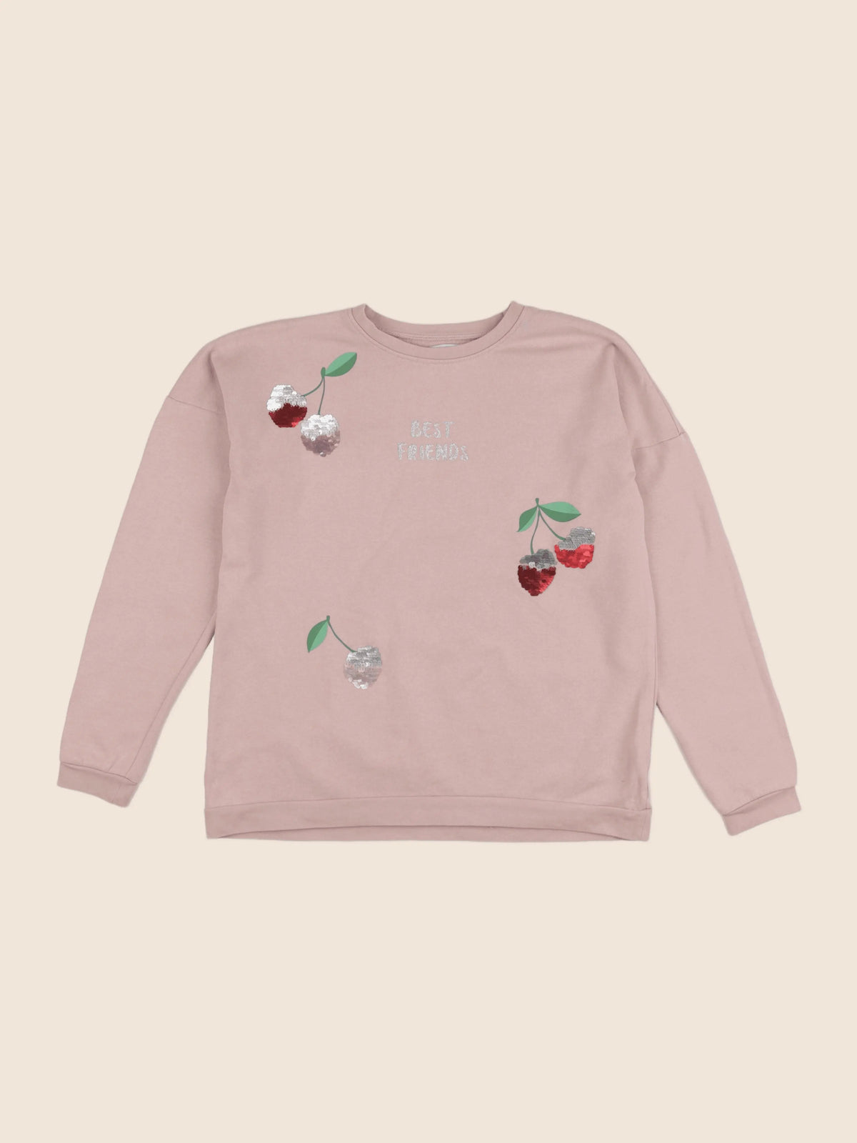 Vertbaudet - sweat rose - 14 ans