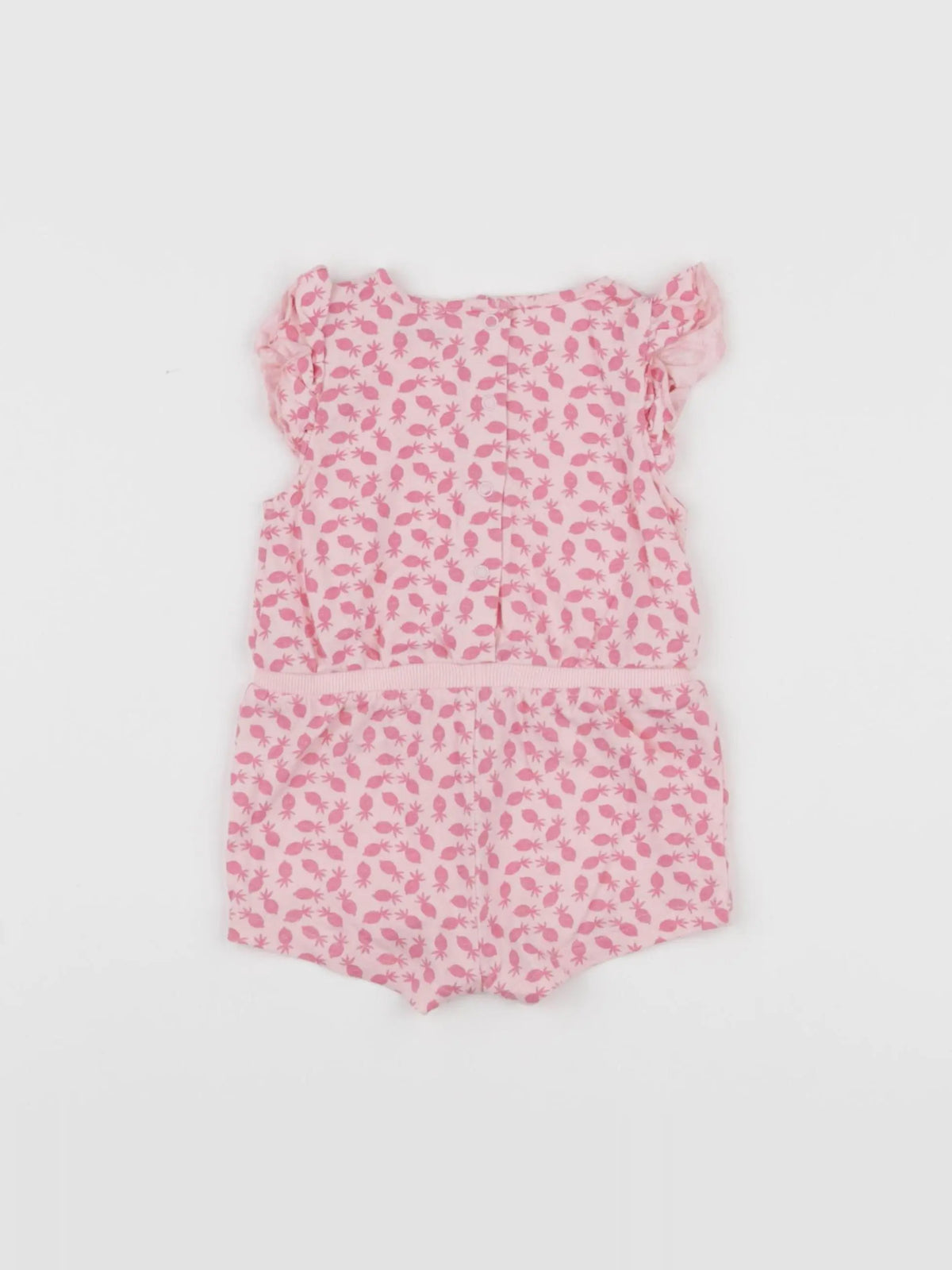 Vertbaudet - combinaison rose - 6 mois