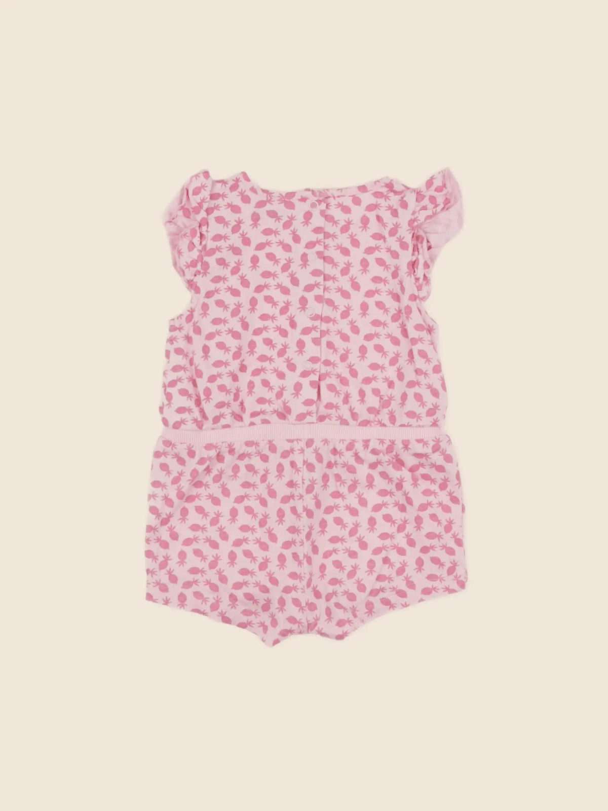 Vertbaudet - combinaison rose - 6 mois