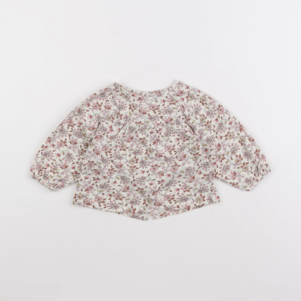 Vertbaudet - tee-shirt multicolore - 6 mois