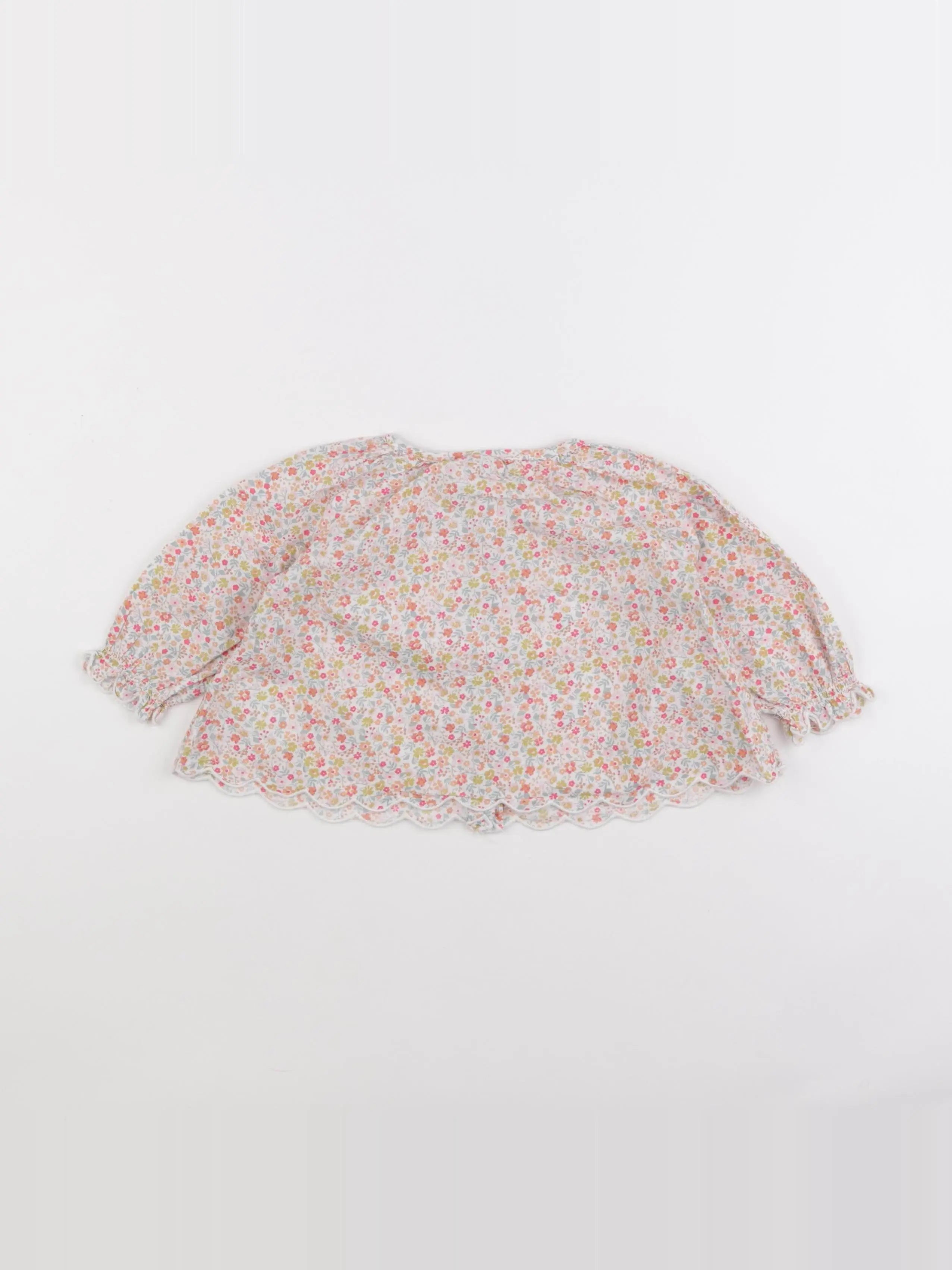 Vertbaudet - blouse rose - 12 mois