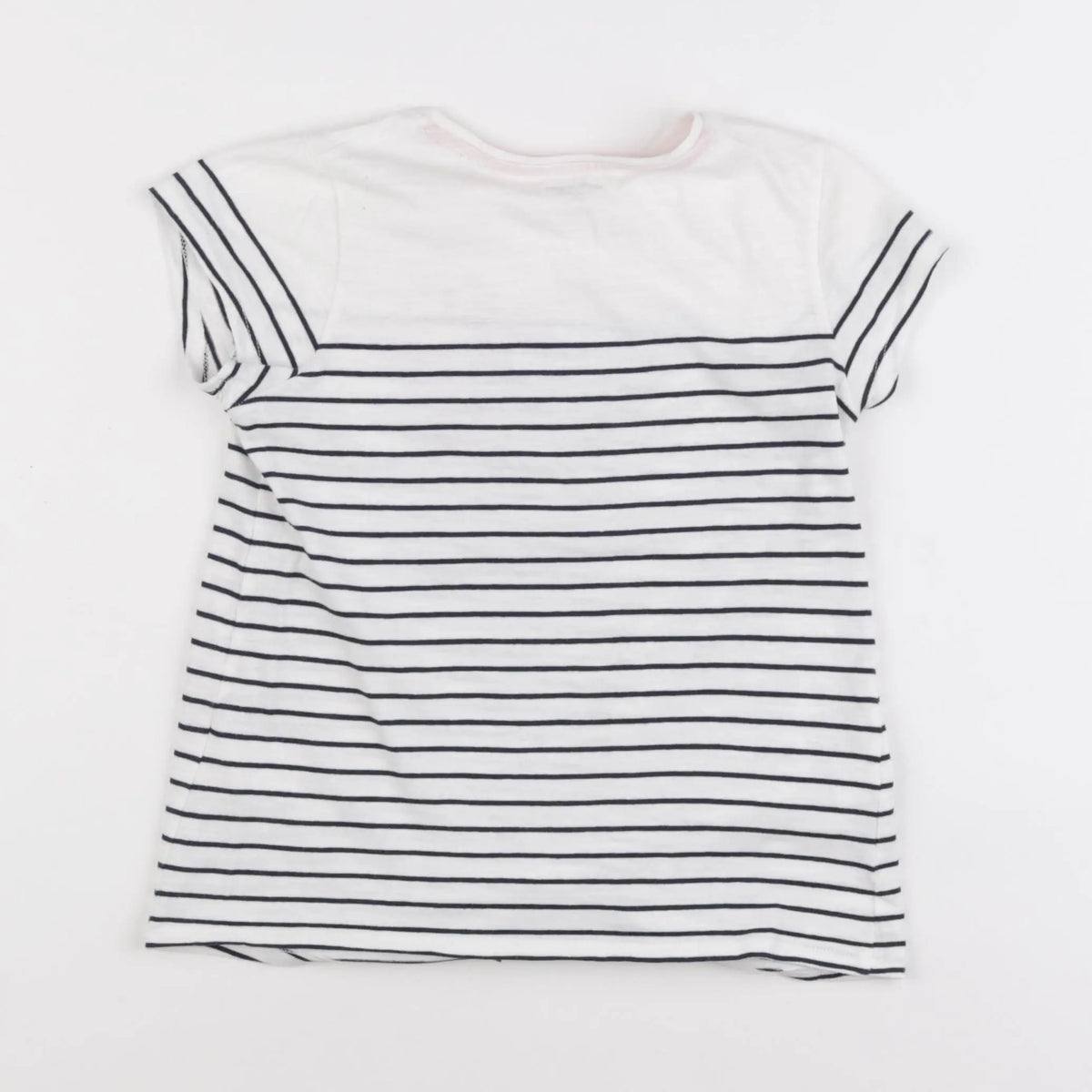 Vertbaudet - tee-shirt blanc - 8 ans