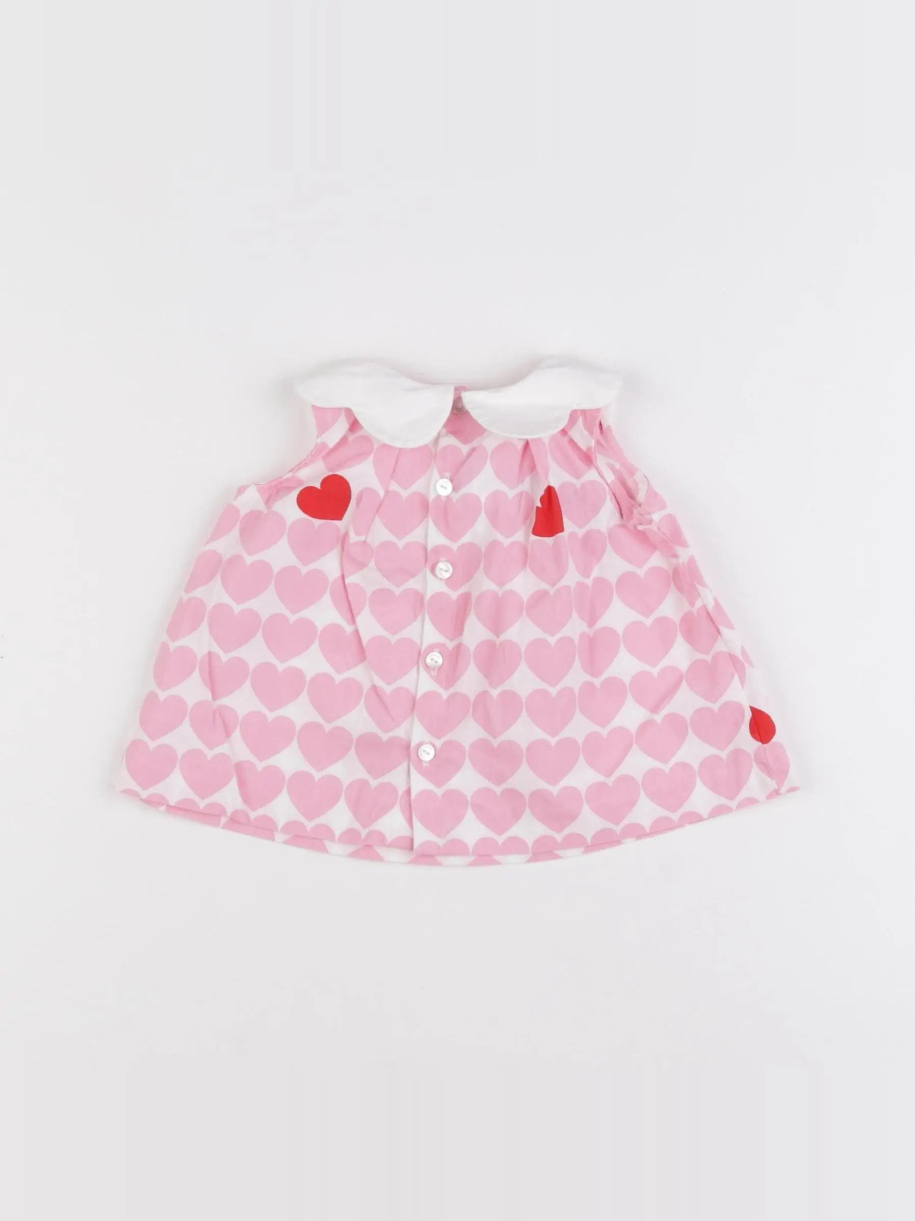 Jacadi - blouse rose - 6 mois