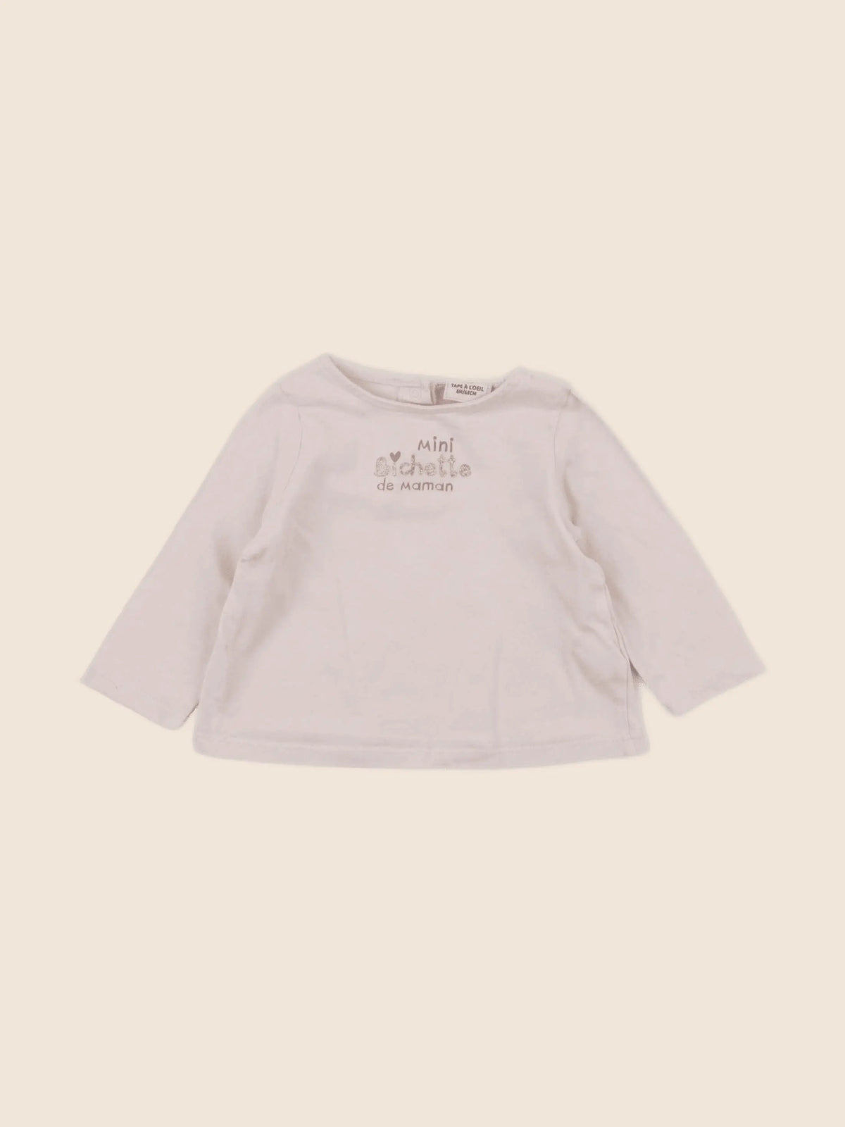 Tape à l'oeil - tee-shirt rose - 6 mois