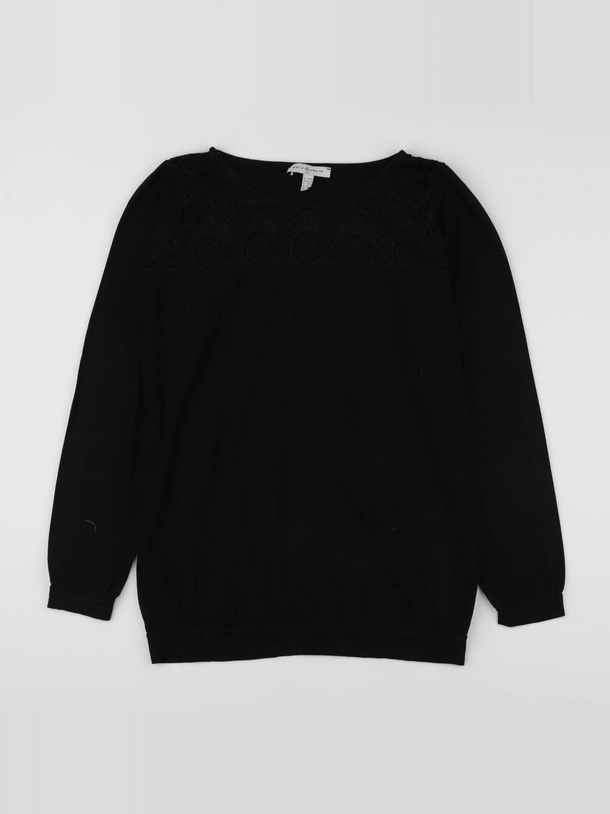 Envie de fraise - tee-shirt grossesse noir - 38 à 40