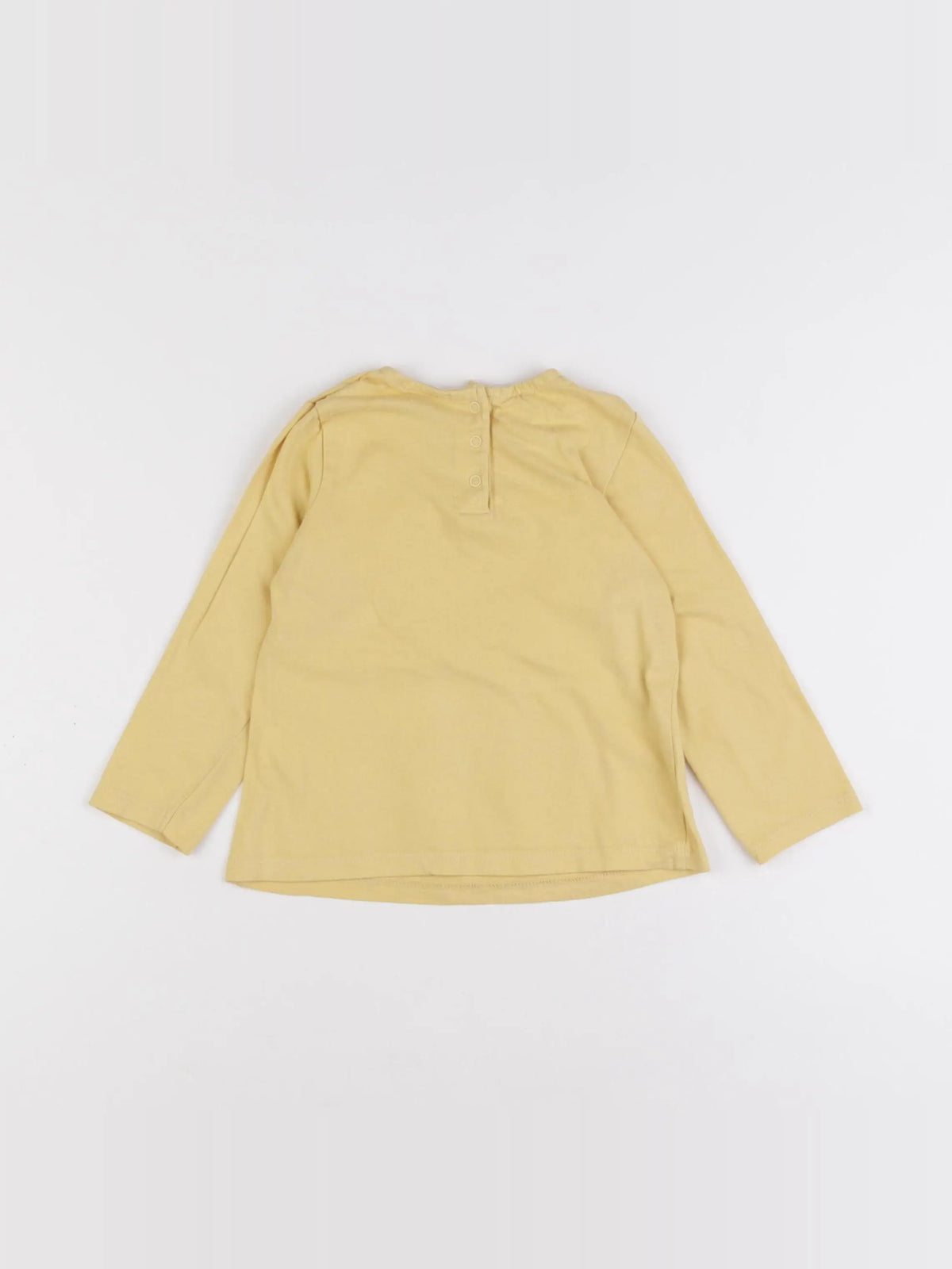 Tape à l'oeil - tee-shirt jaune - 2 ans