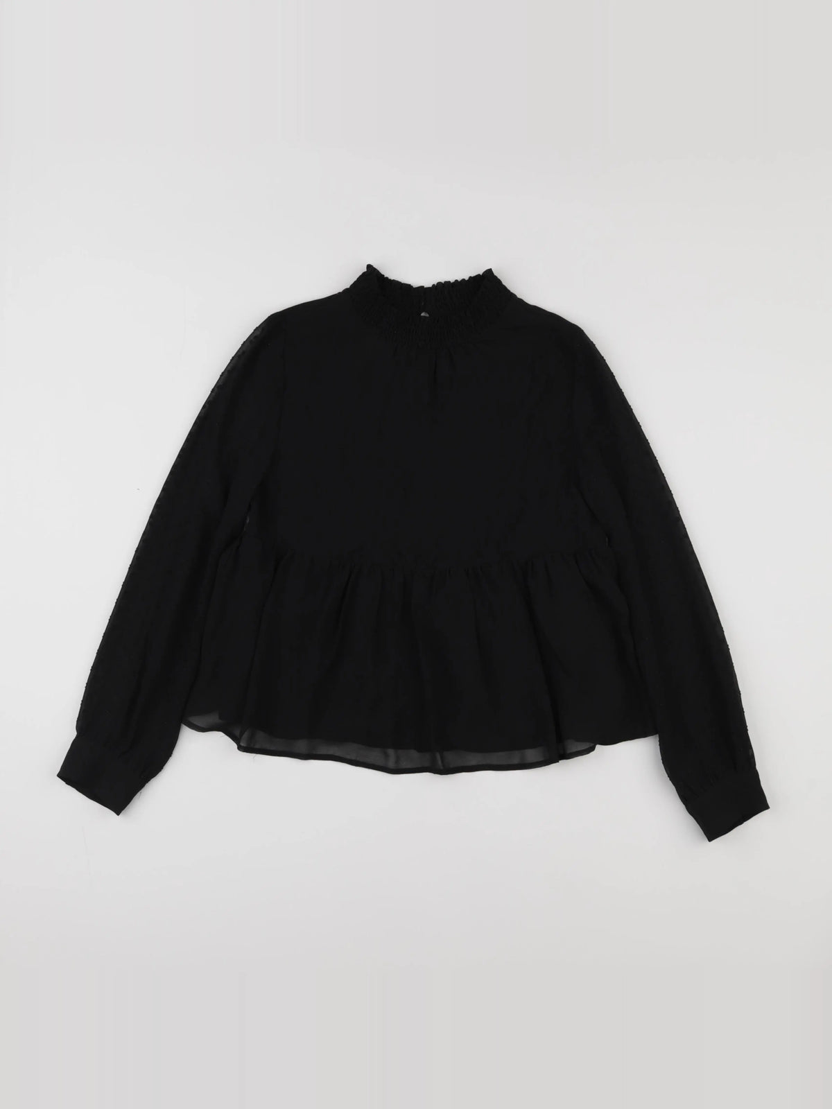 IKKS - blouse noir - 10 ans