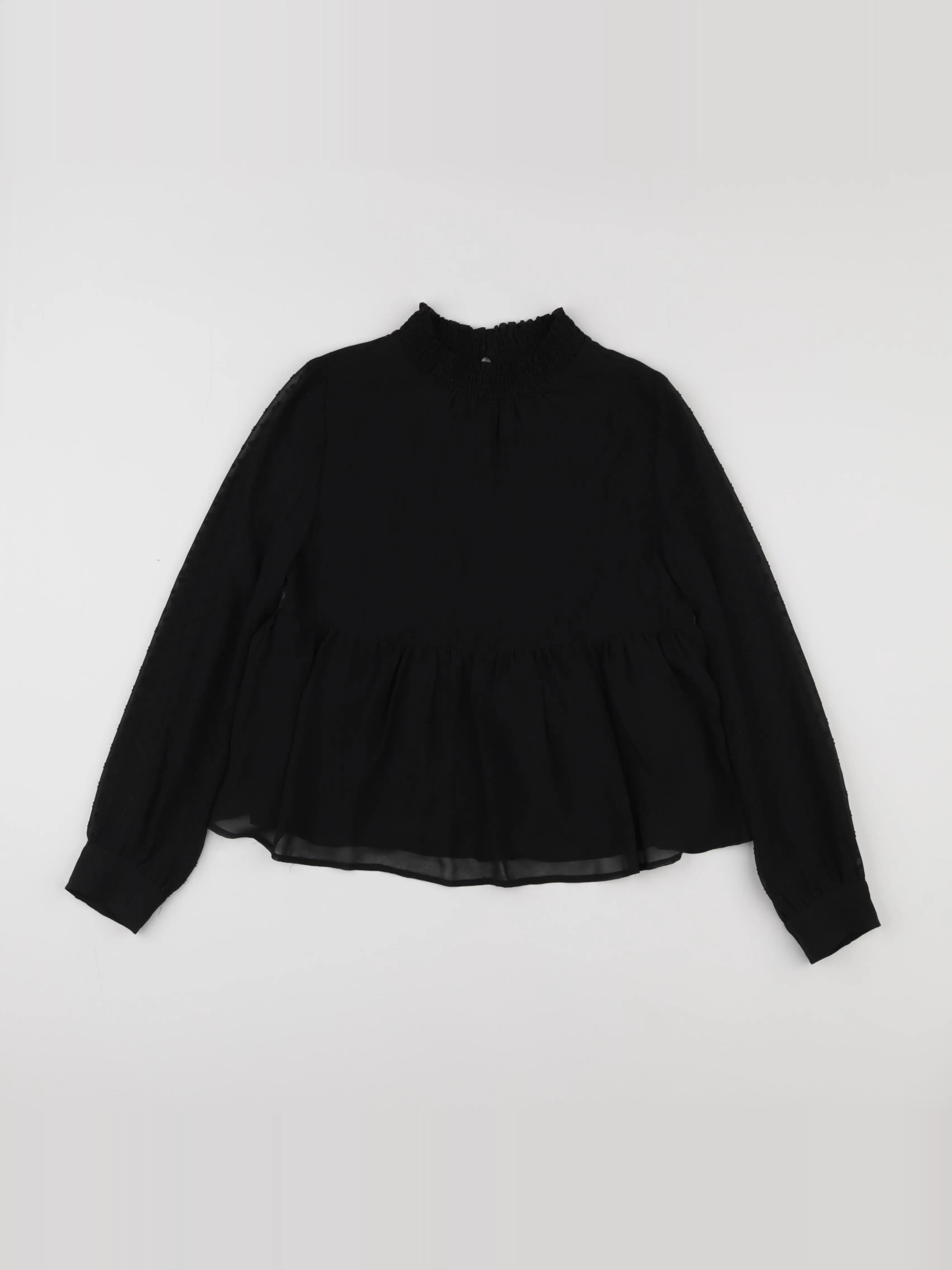 IKKS - blouse noir - 10 ans