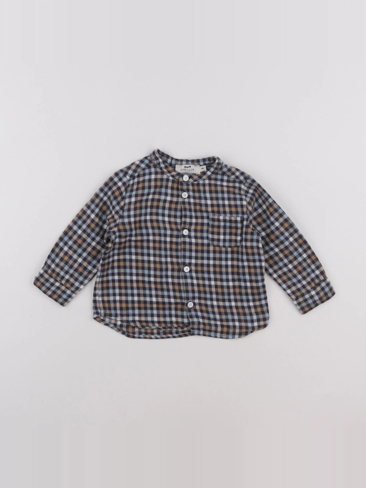 Cyrillus - chemise multicolore - 18 mois