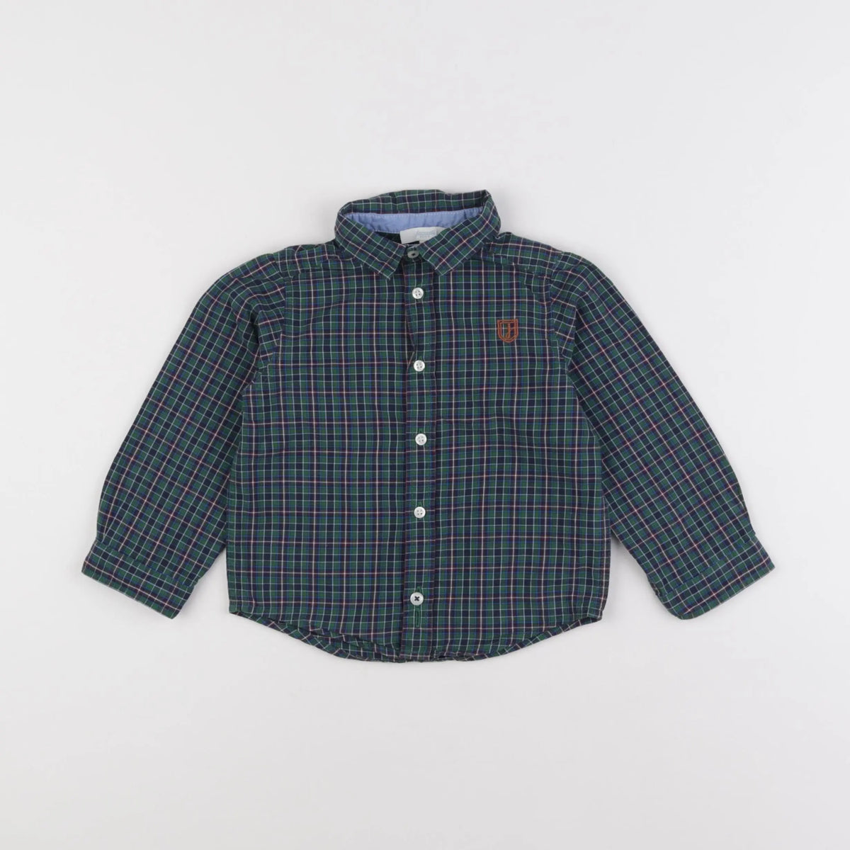 Jacadi - chemise vert - 23 mois