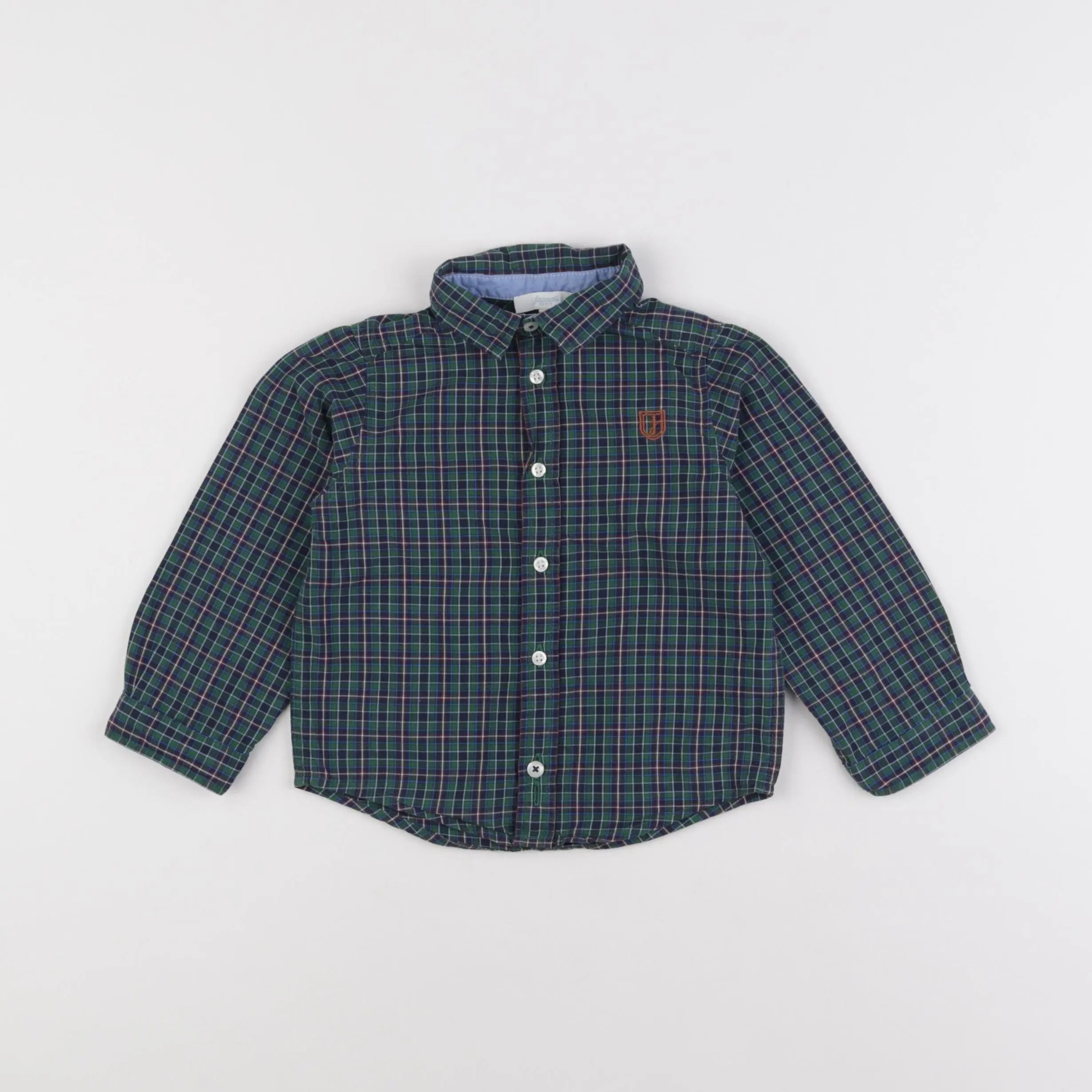 Jacadi - chemise vert - 23 mois