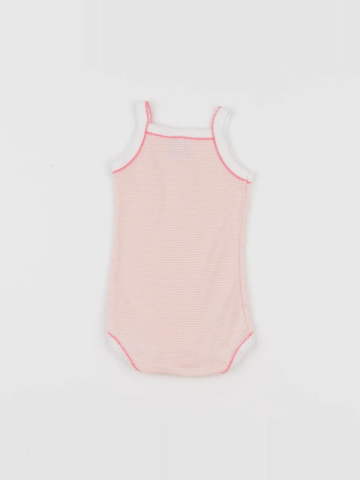 Petit Bateau - body rose - 3 mois
