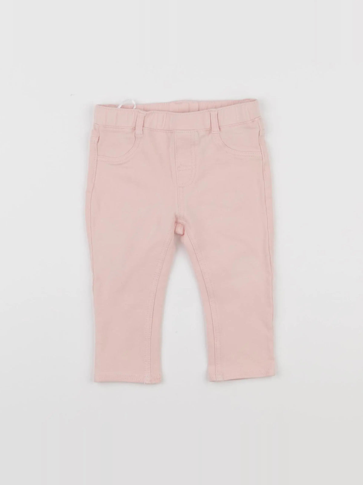 H&M - jegging rose - 9/12 mois
