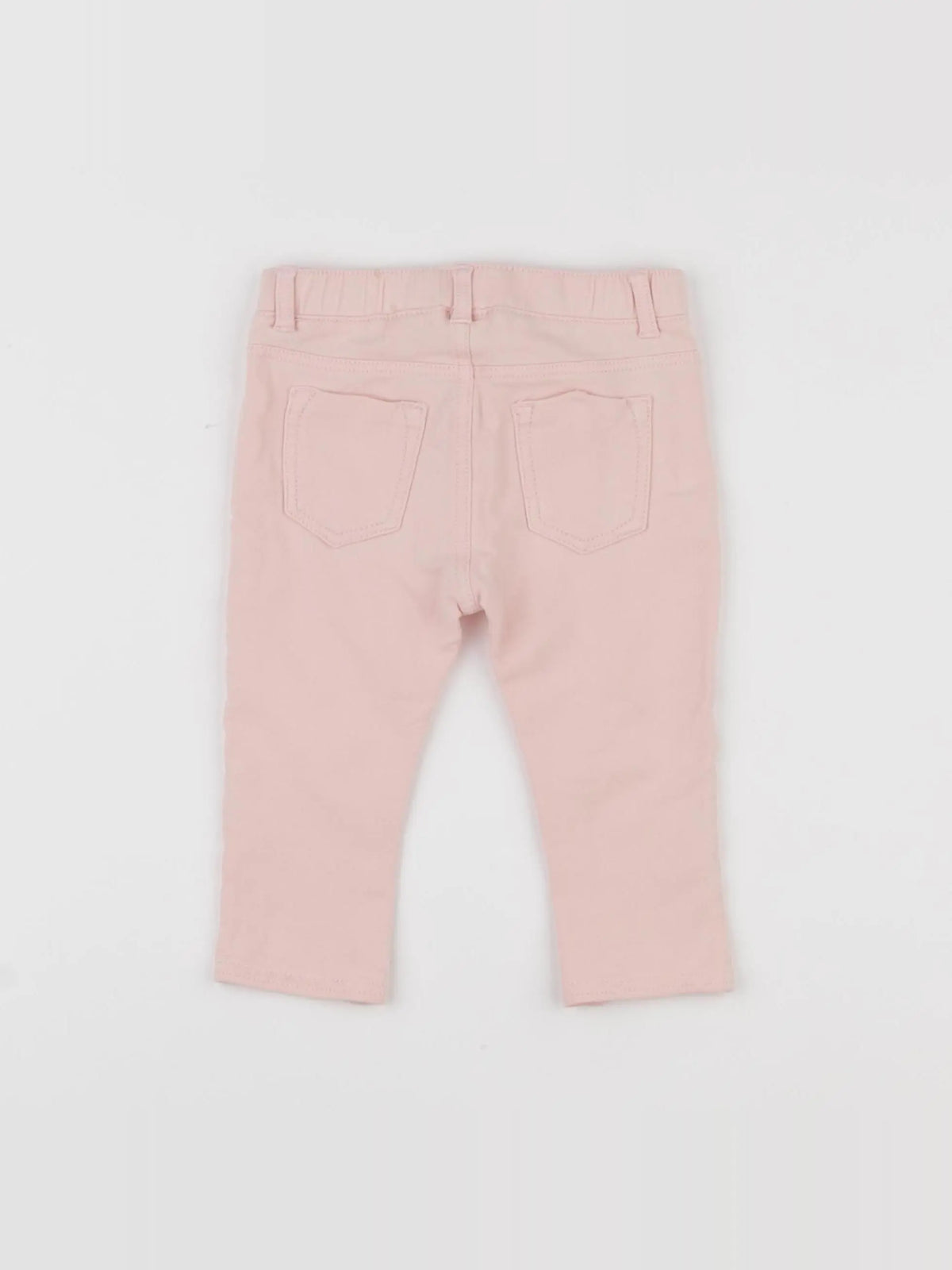 H&M - jegging rose - 9/12 mois