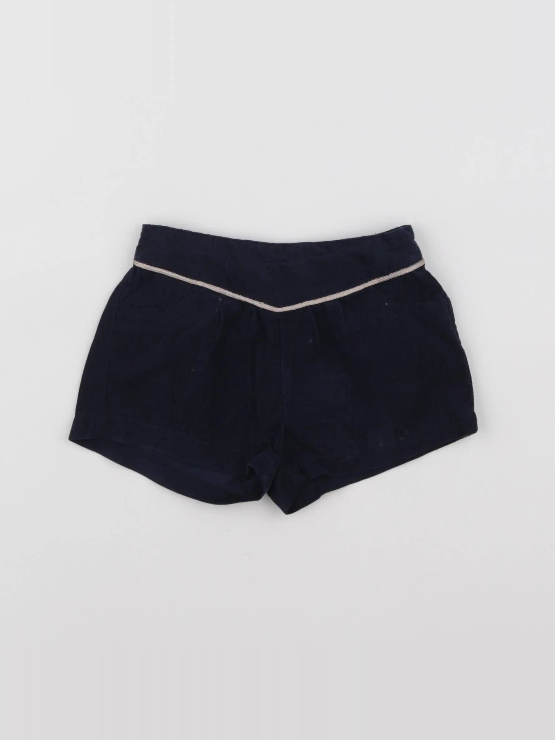 Cyrillus - short bleu - 12 mois