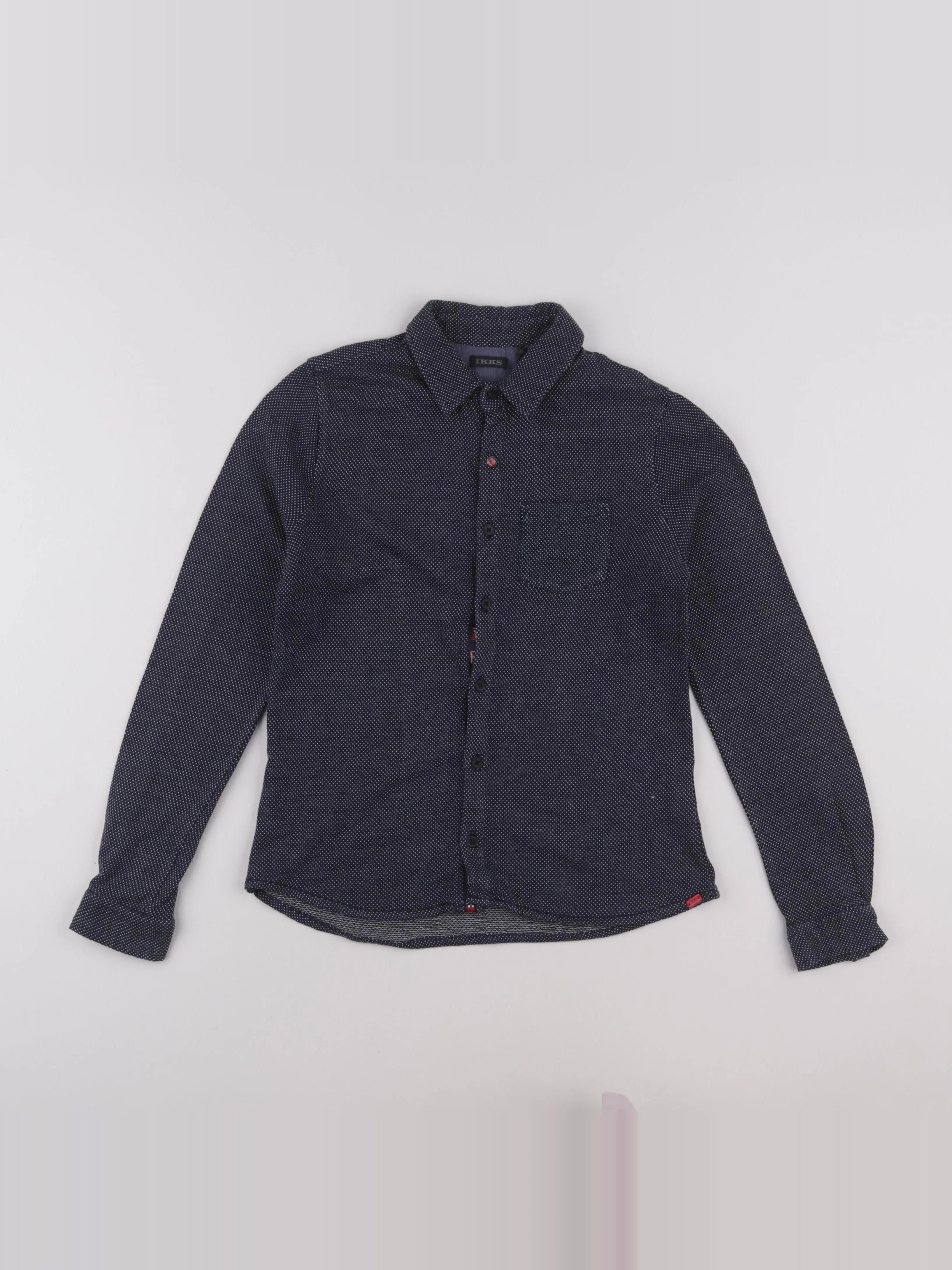 IKKS - chemise bleu - 10 ans
