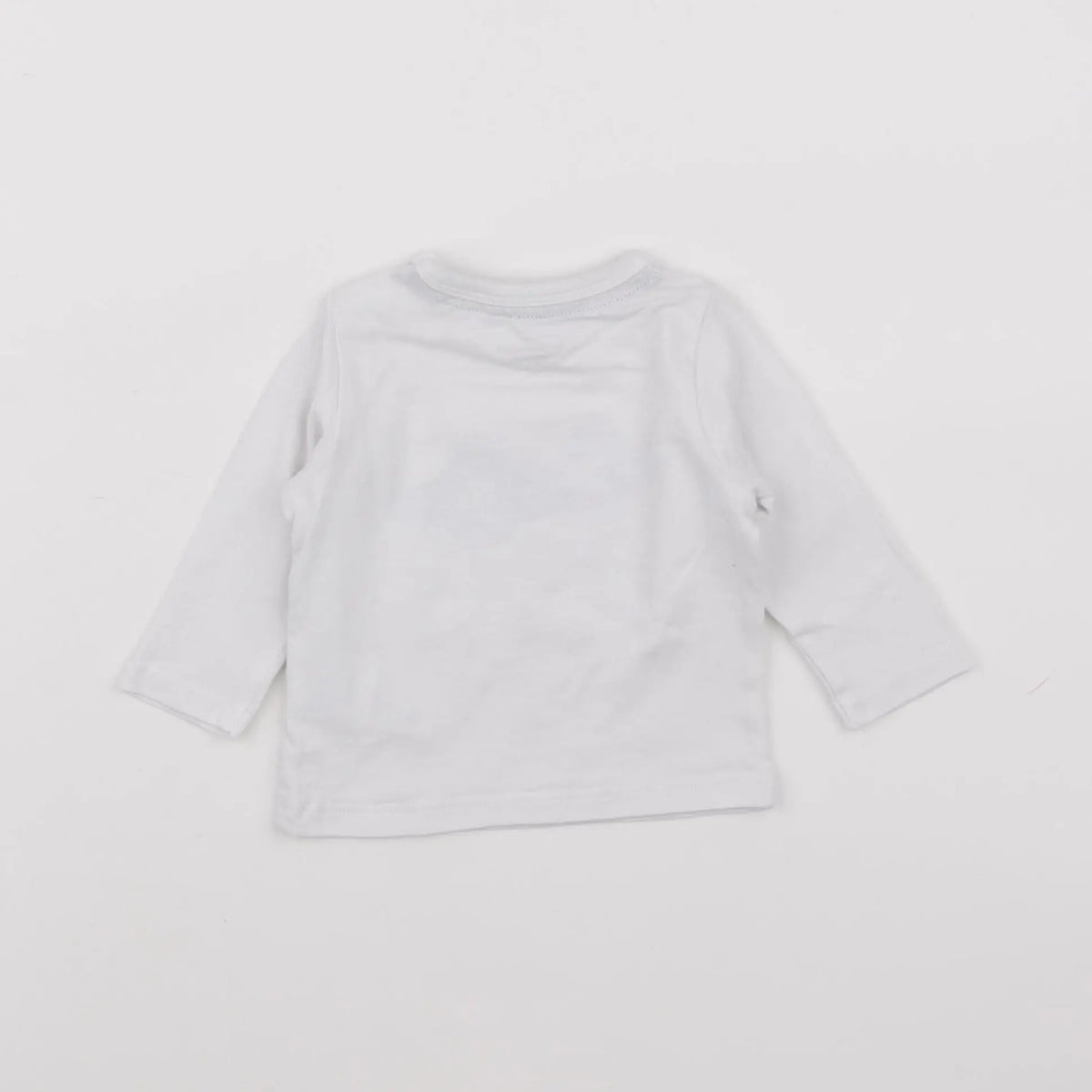Vertbaudet - tee-shirt blanc - 3 mois