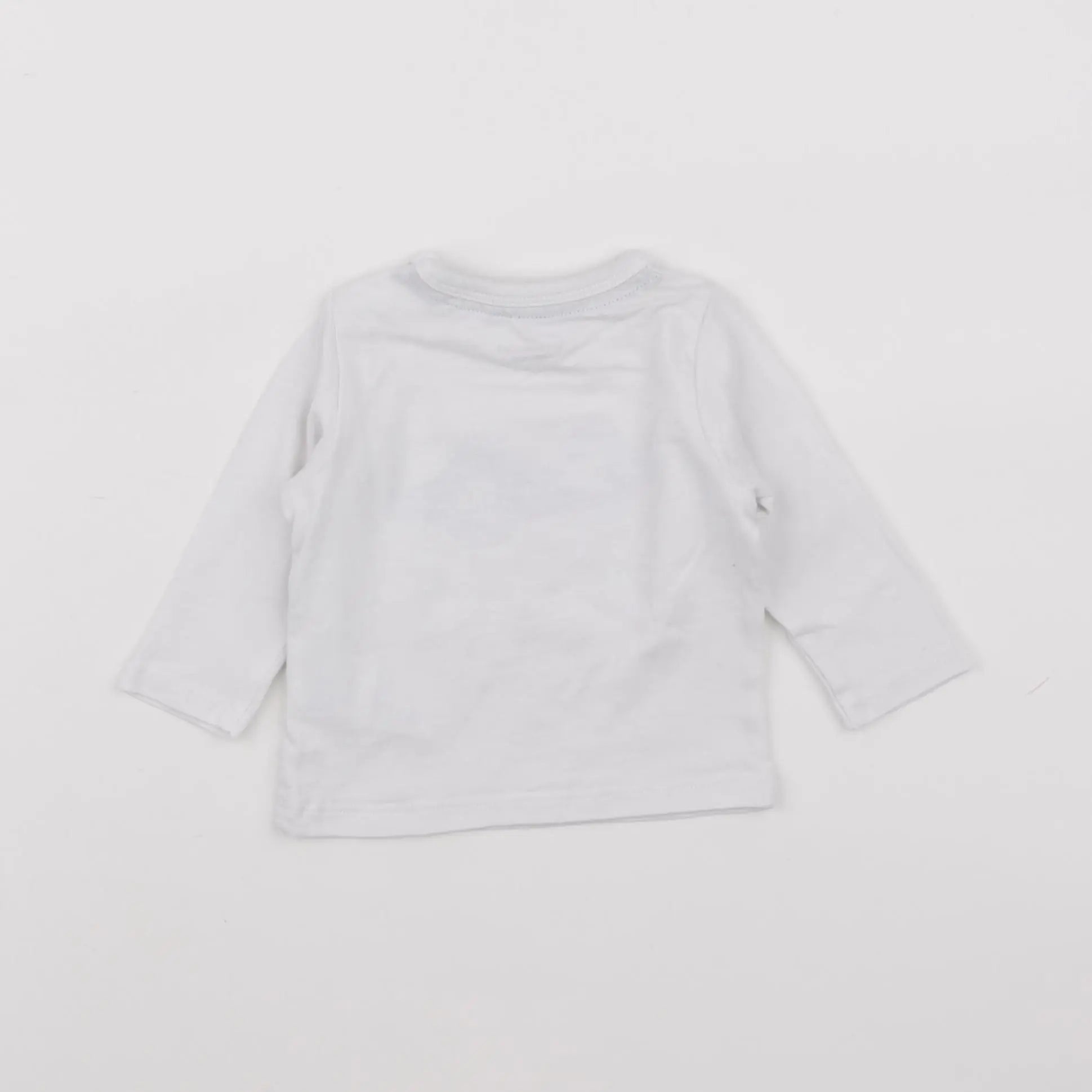 Vertbaudet - tee-shirt blanc - 3 mois