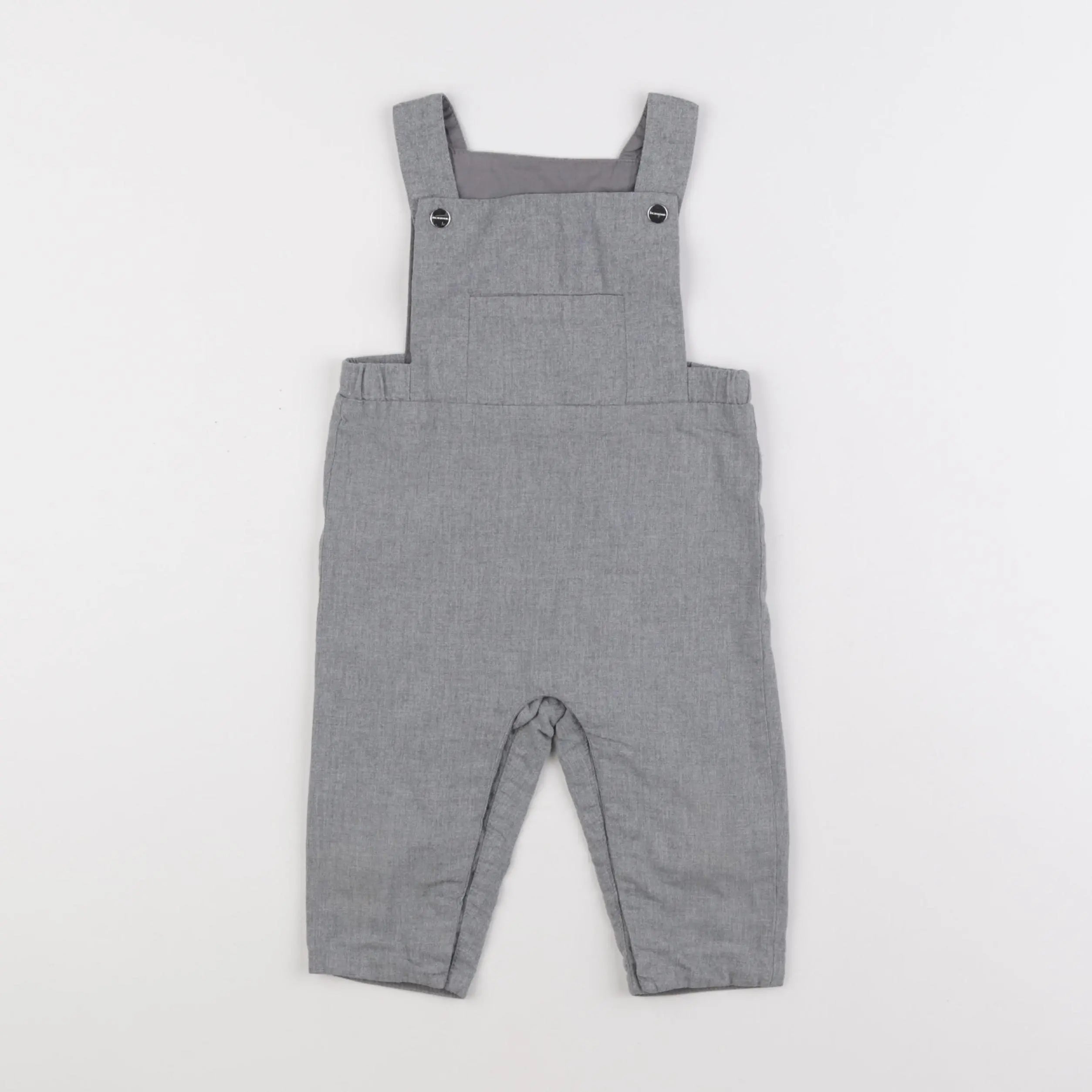 Jacadi - salopette gris - 12 mois