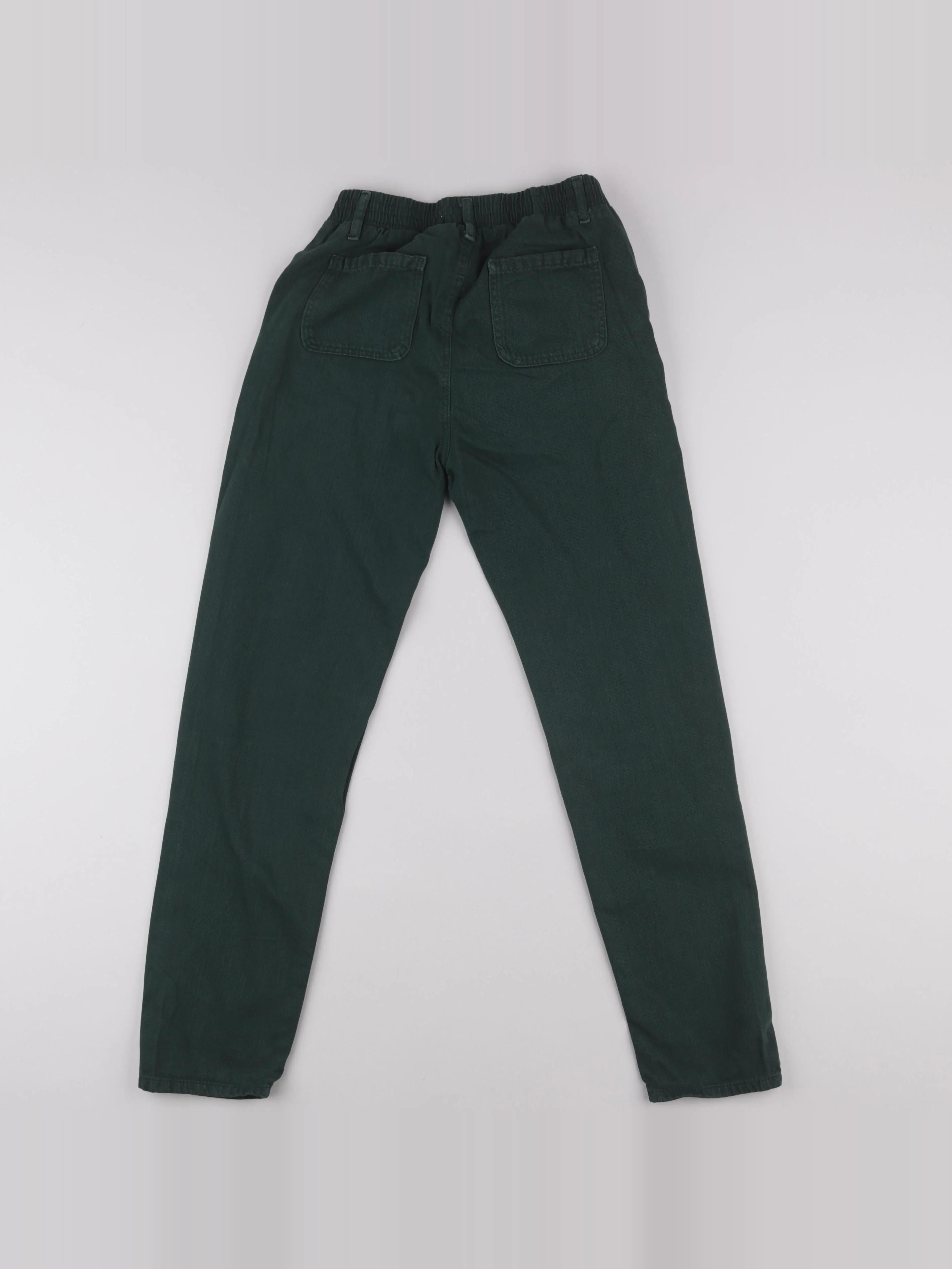 Monoprix - jean vert - 12 ans