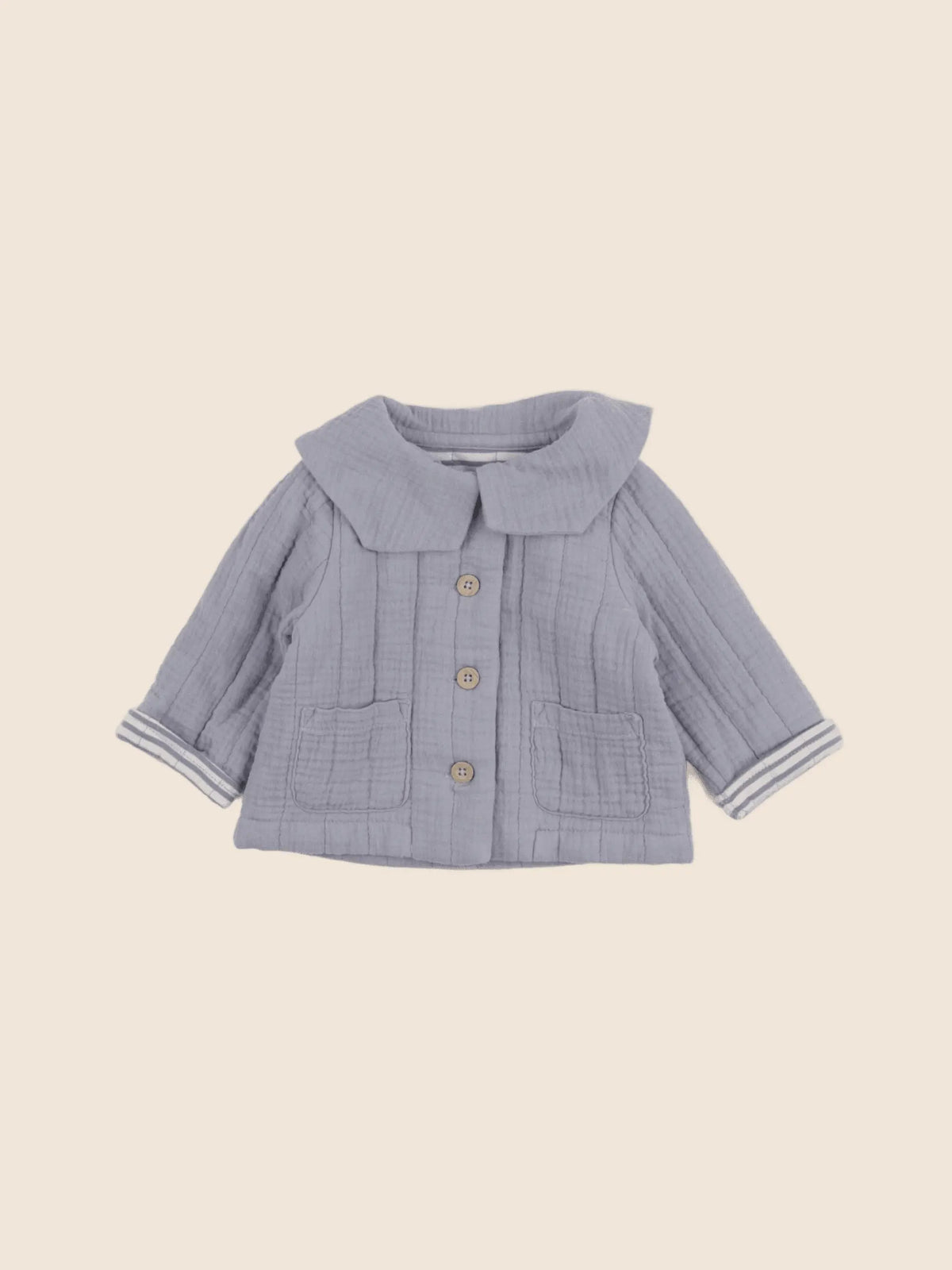 Vertbaudet - veste gris - 3 mois