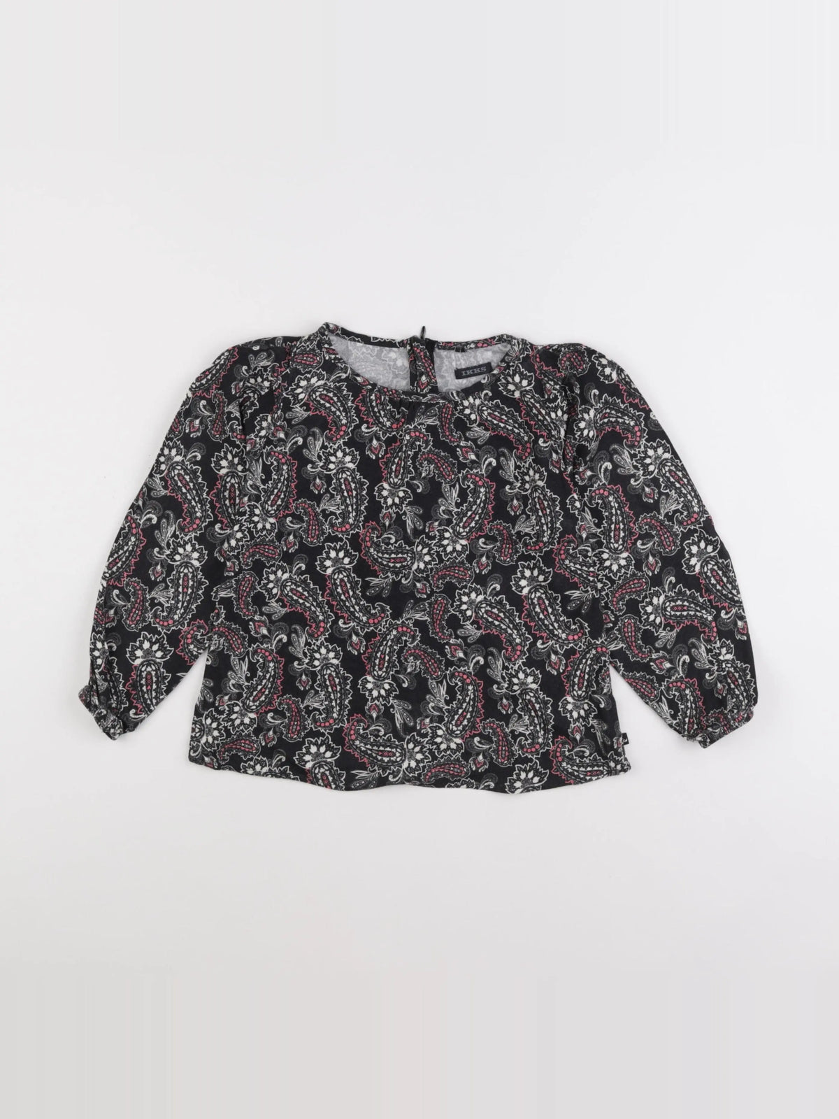 IKKS - blouse noir - 4 ans