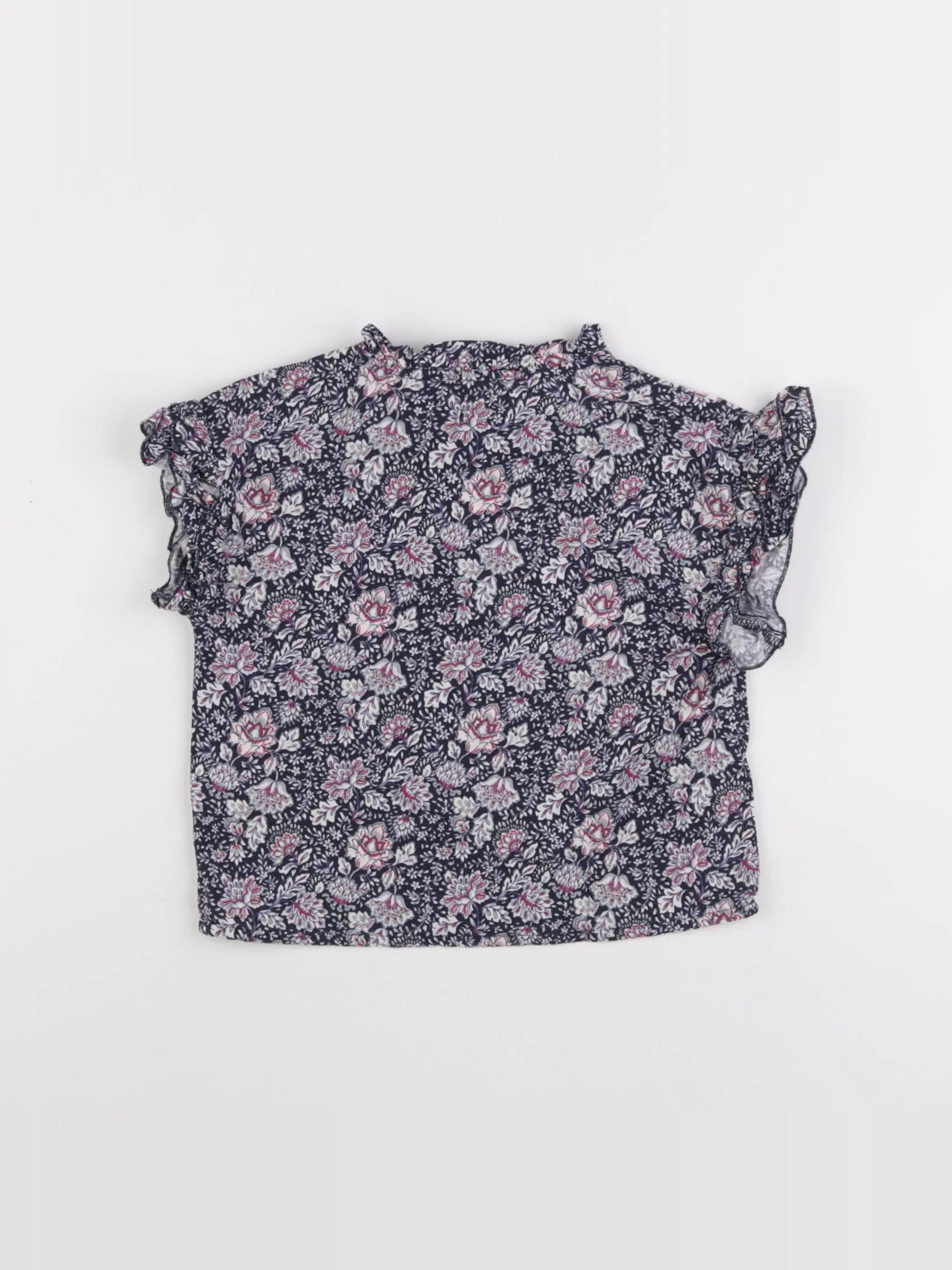 IKKS - blouse bleu - 4 ans