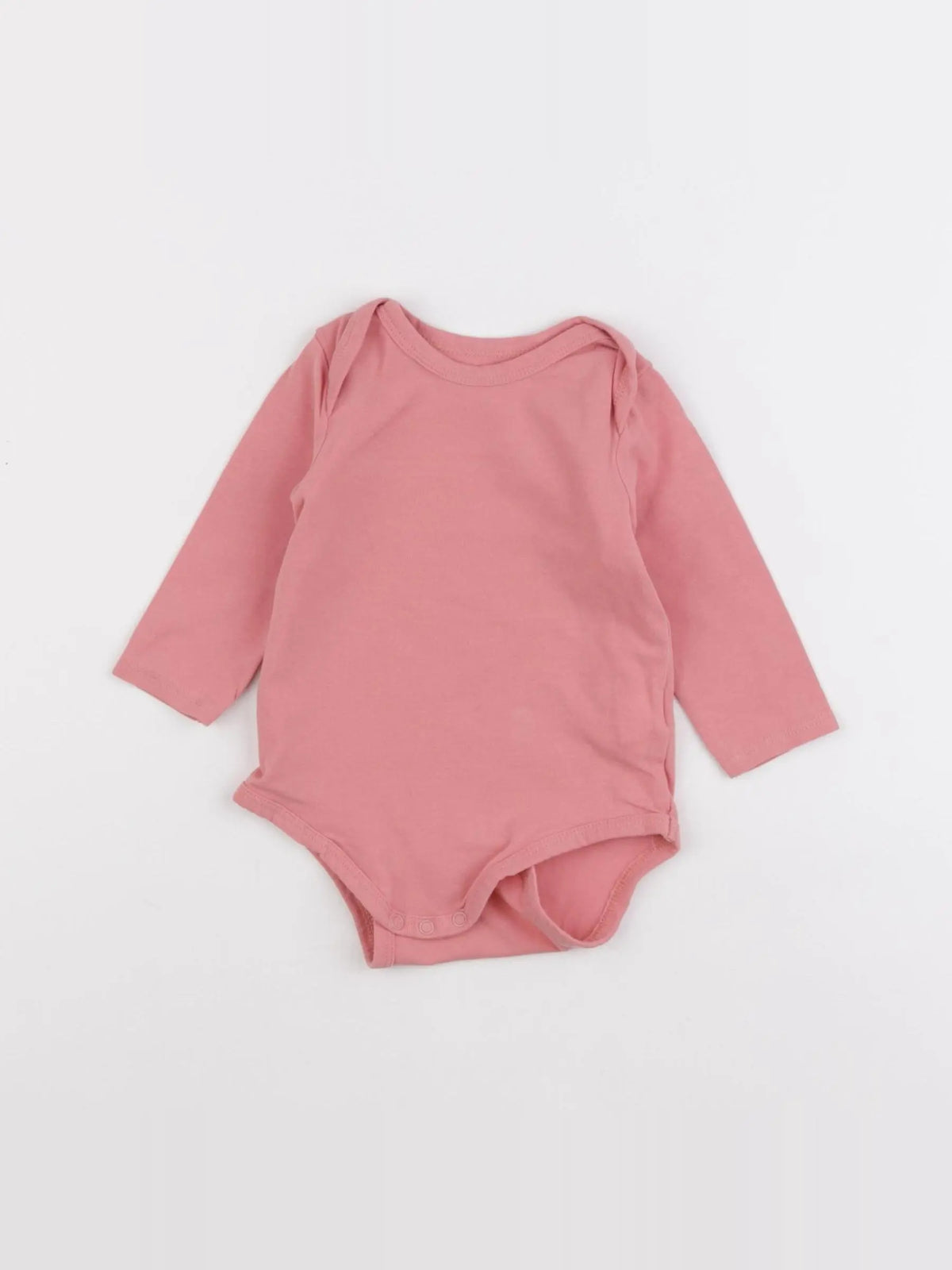 Tape à l'oeil - body rose - 6 mois