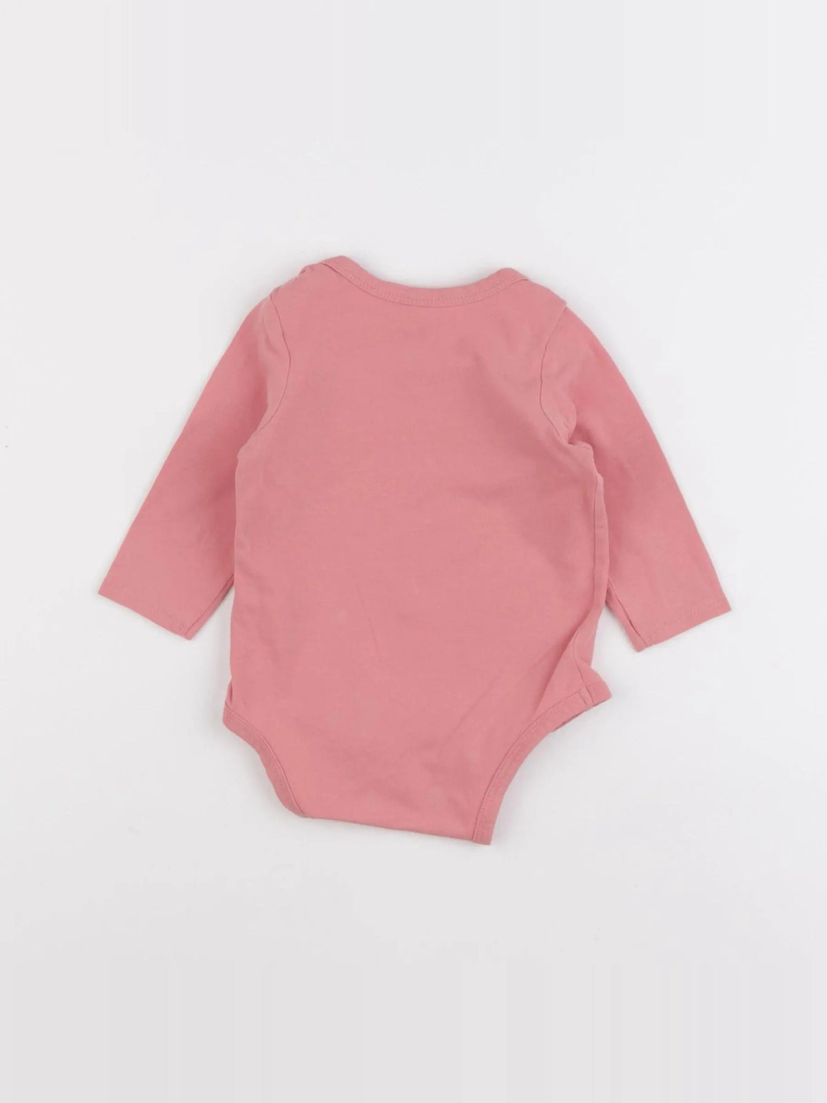 Tape à l'oeil - body rose - 6 mois