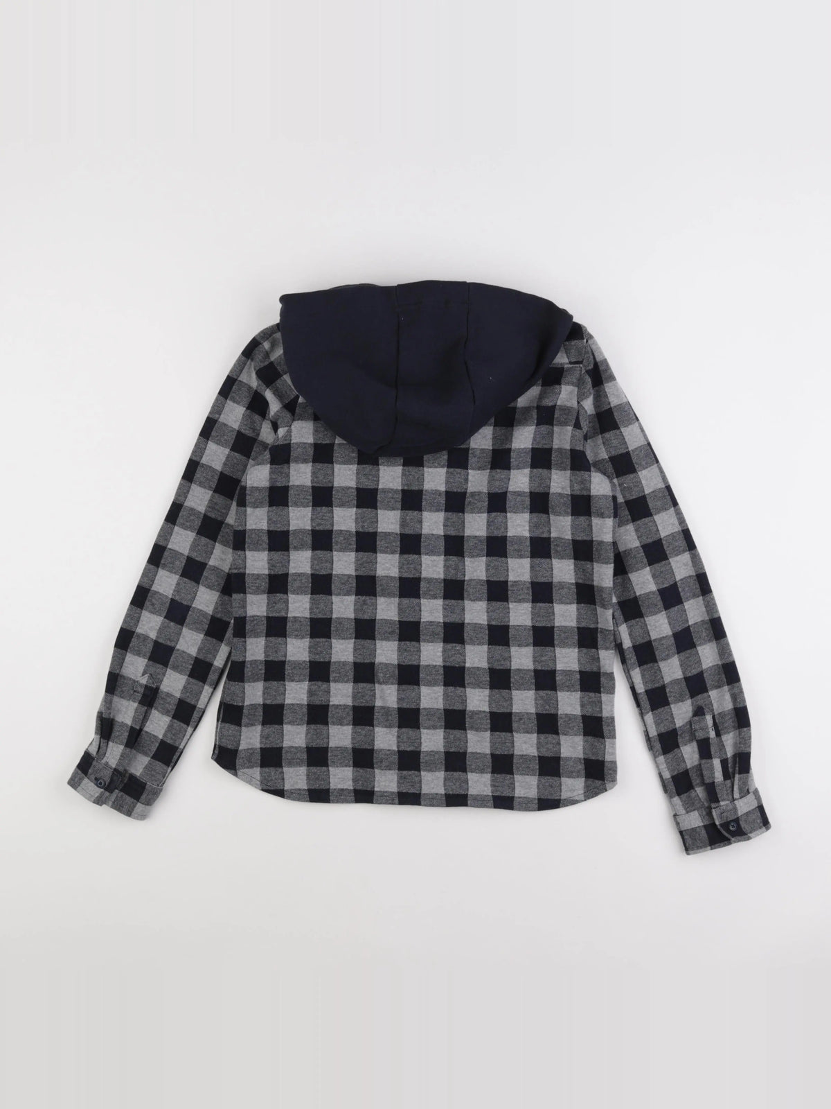 IKKS - chemise bleu, gris - 12 ans