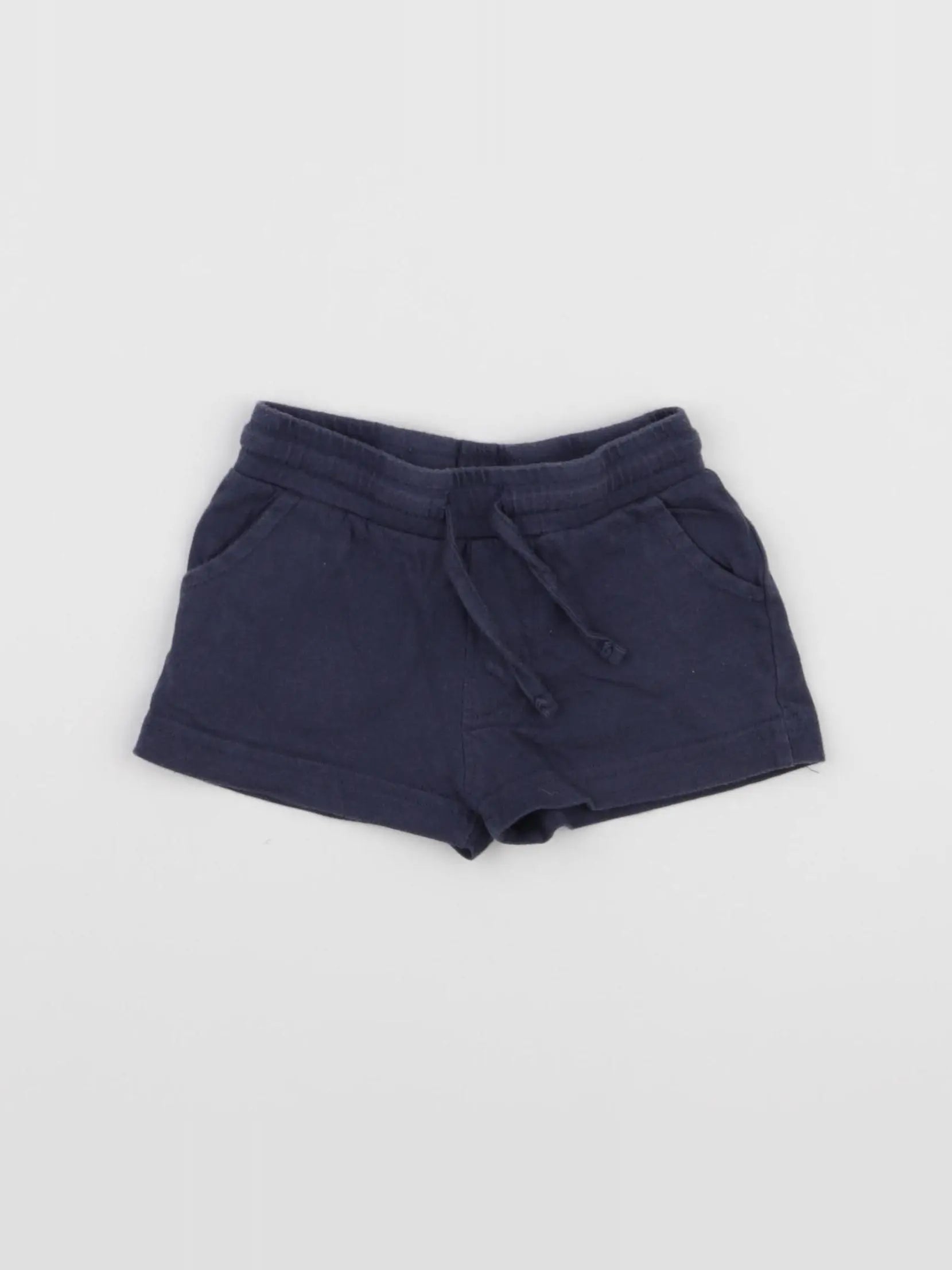 Manor Kids - short bleu - 6 mois