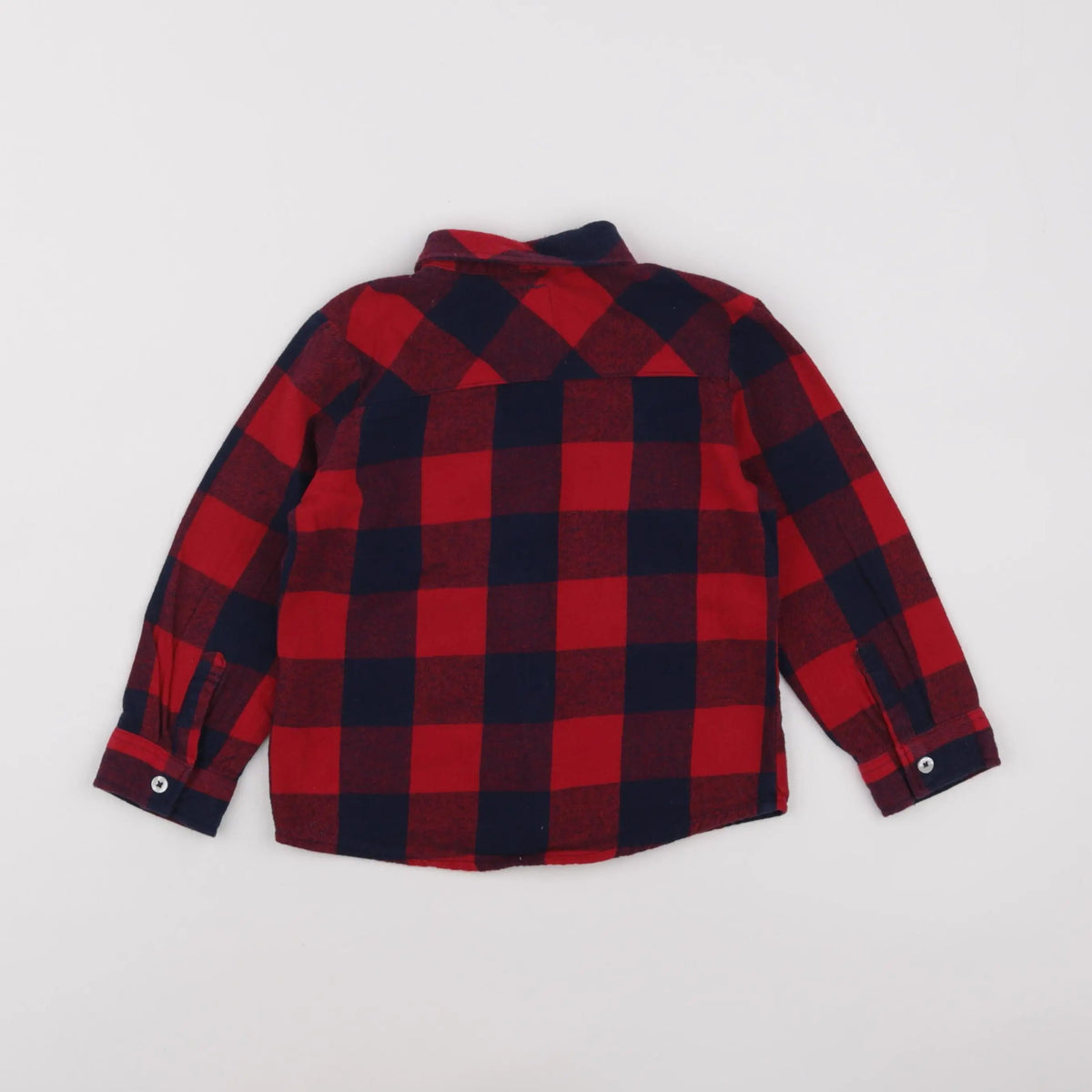 Levi's - chemise rouge, bleu - 24 mois